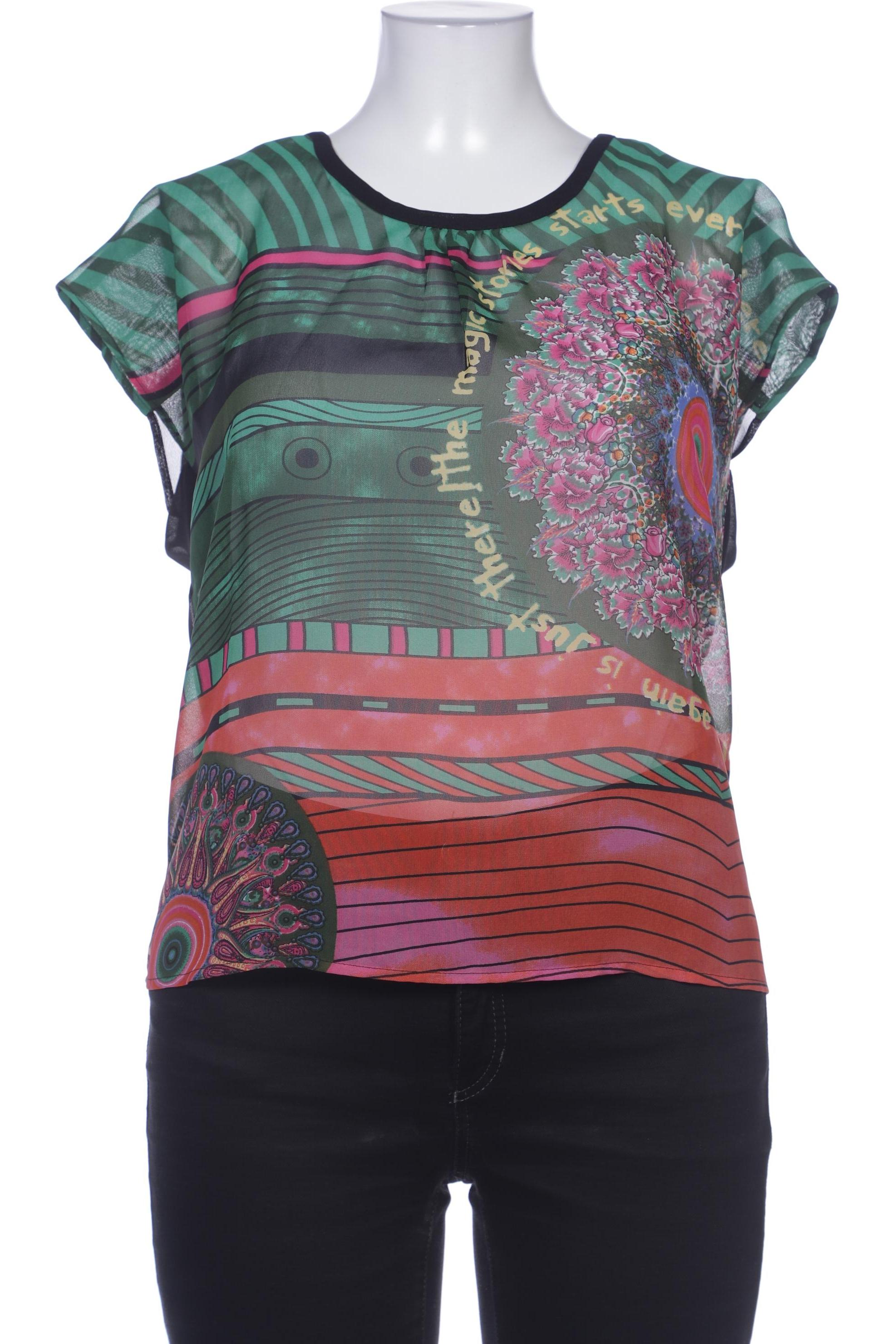 

Desigual Damen Bluse, grün, Gr. 44