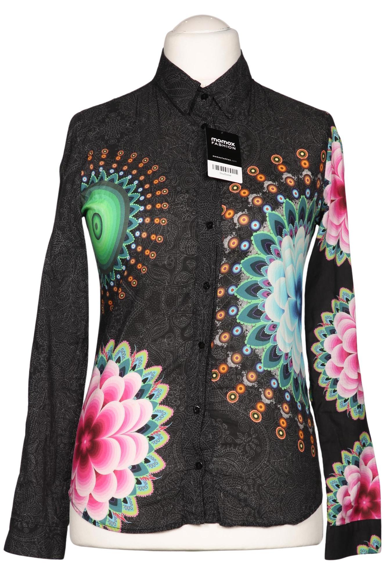 

Desigual Damen Bluse, schwarz, Gr. 42