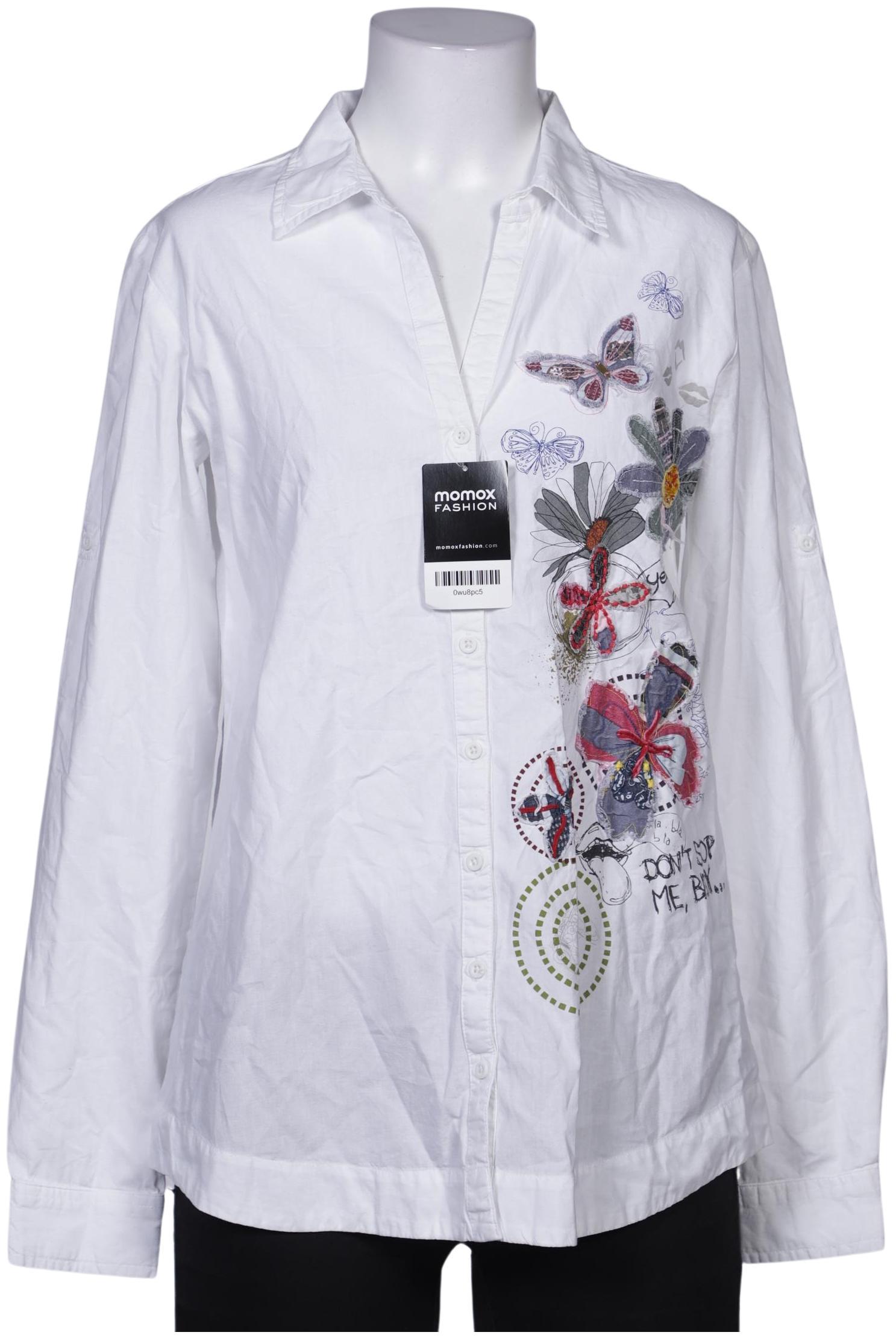 

Desigual Damen Bluse, weiß, Gr. 36