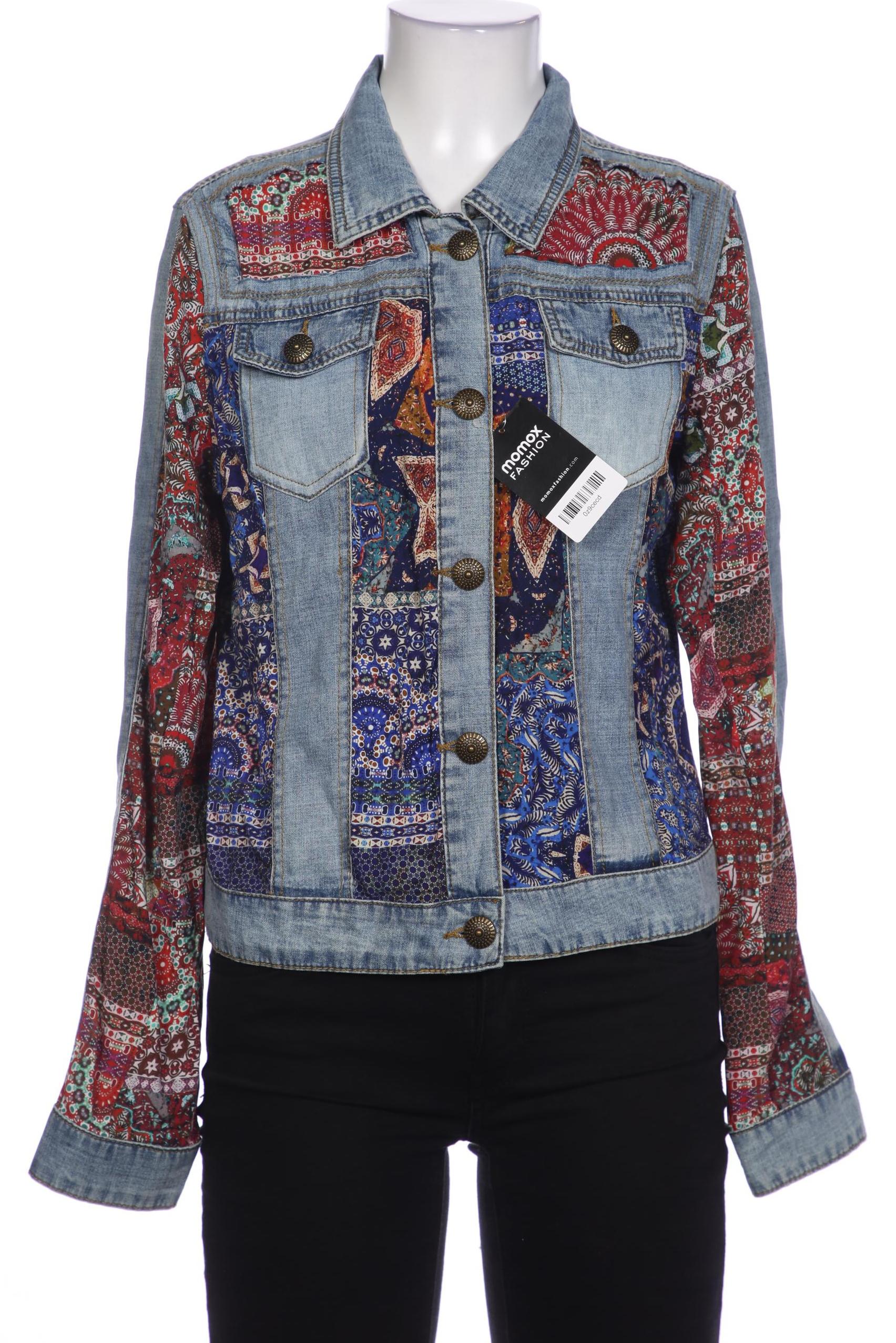 

Desigual Damen Bluse, blau, Gr. 38
