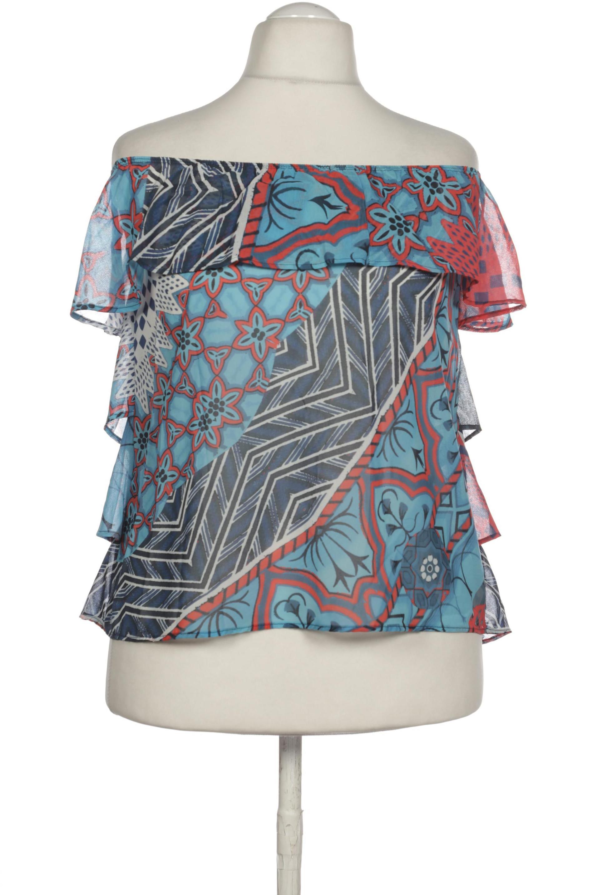 

Desigual Damen Bluse, blau, Gr.