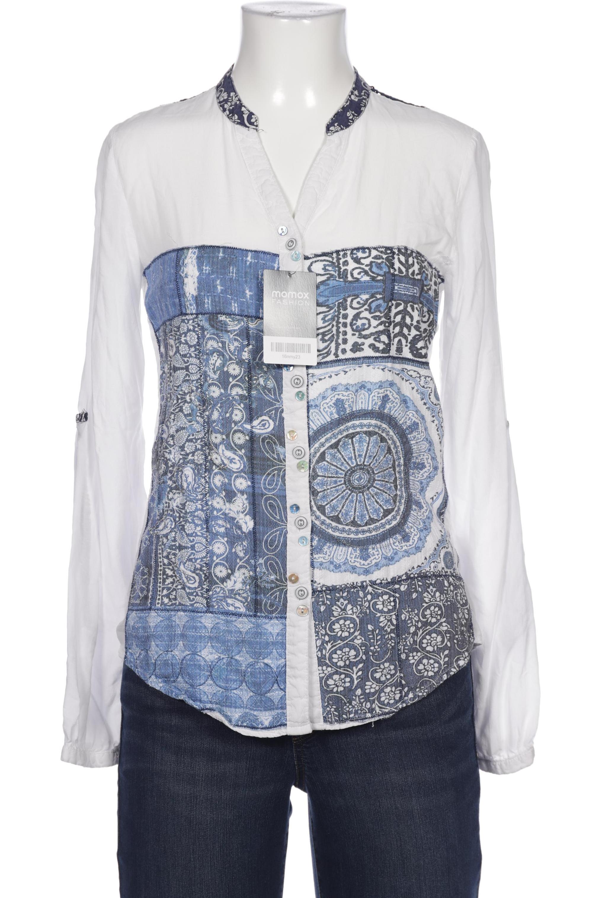 

Desigual Damen Bluse, weiß, Gr. 34