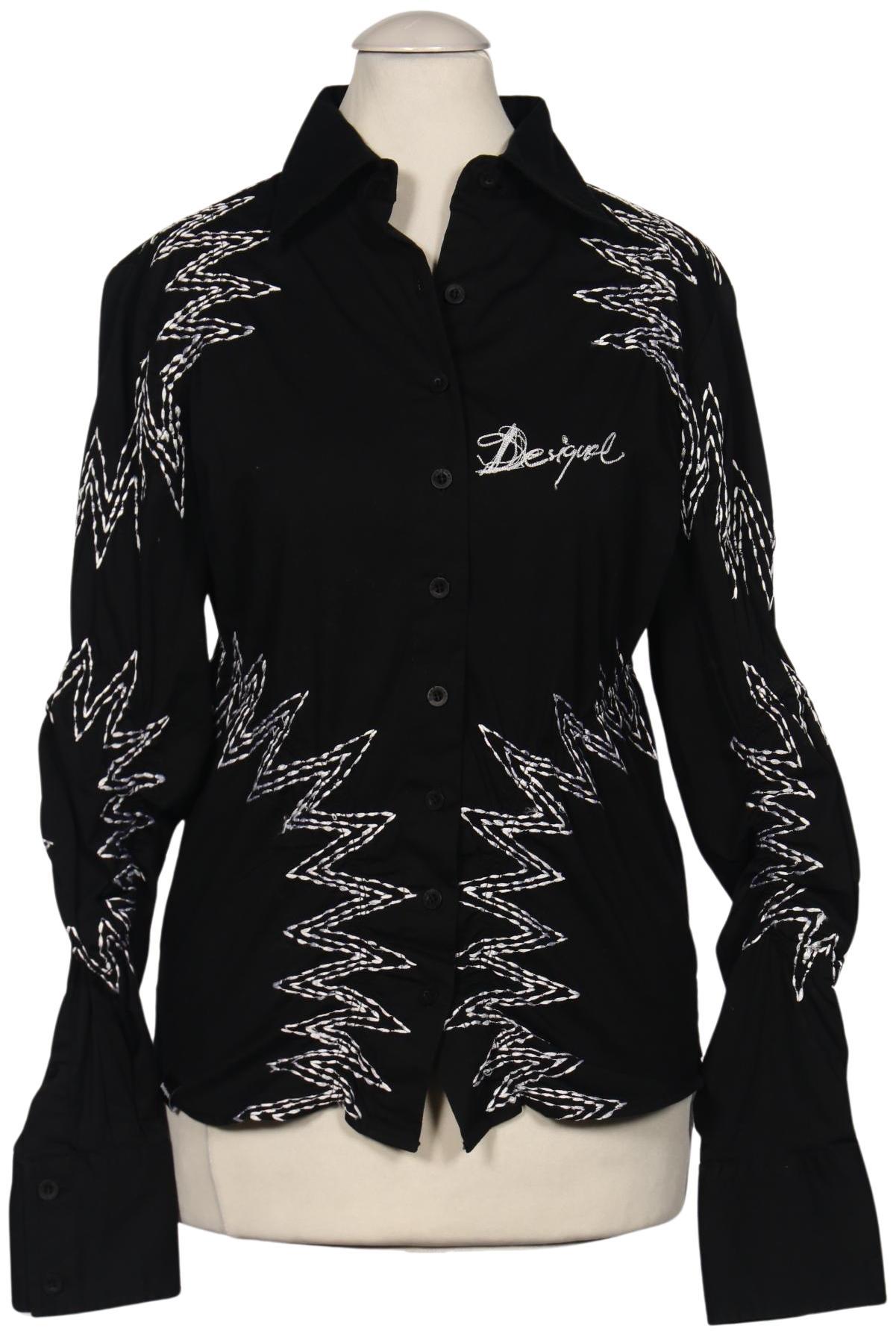 

Desigual Damen Bluse, schwarz, Gr. 36
