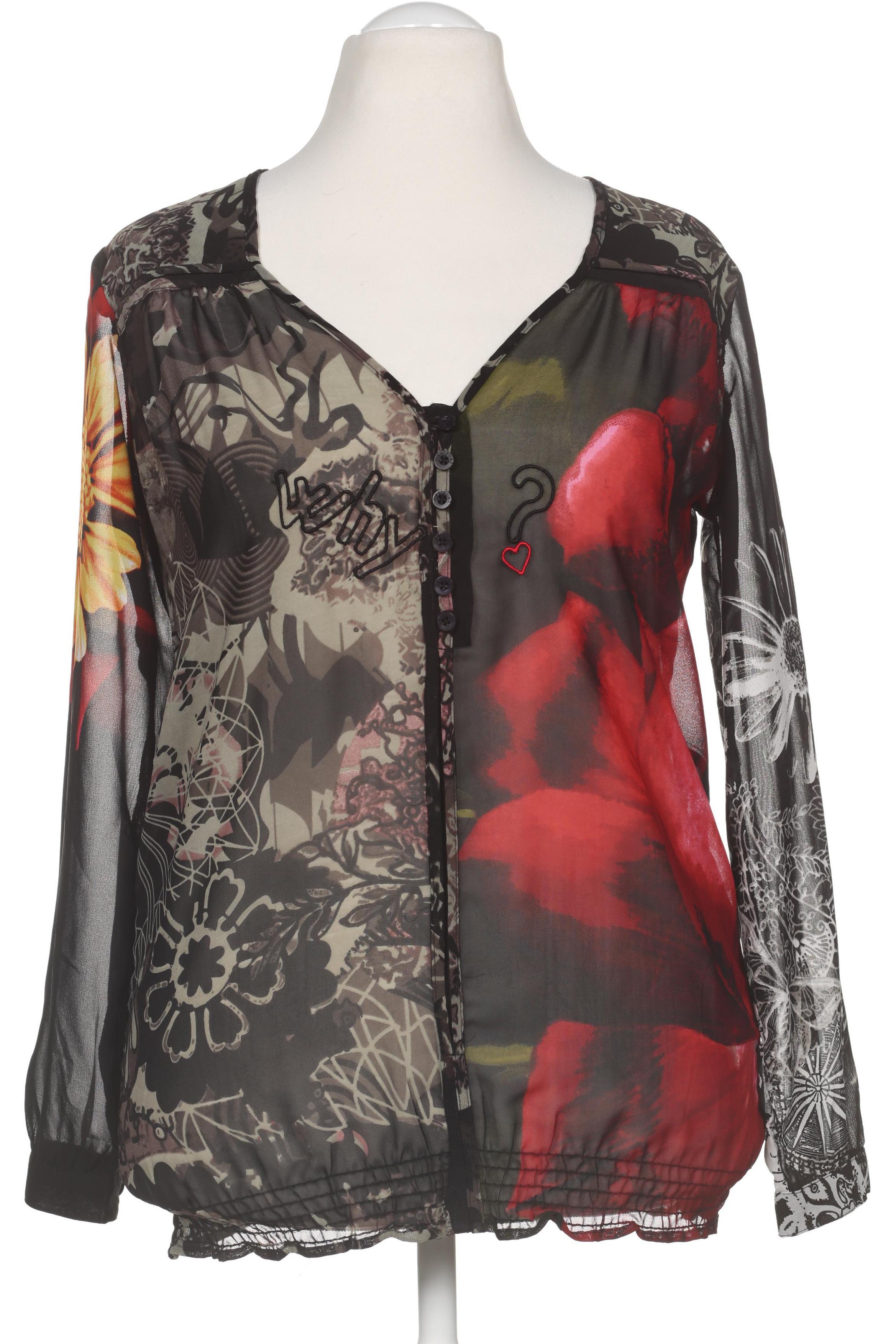 

Desigual Damen Bluse, schwarz, Gr.