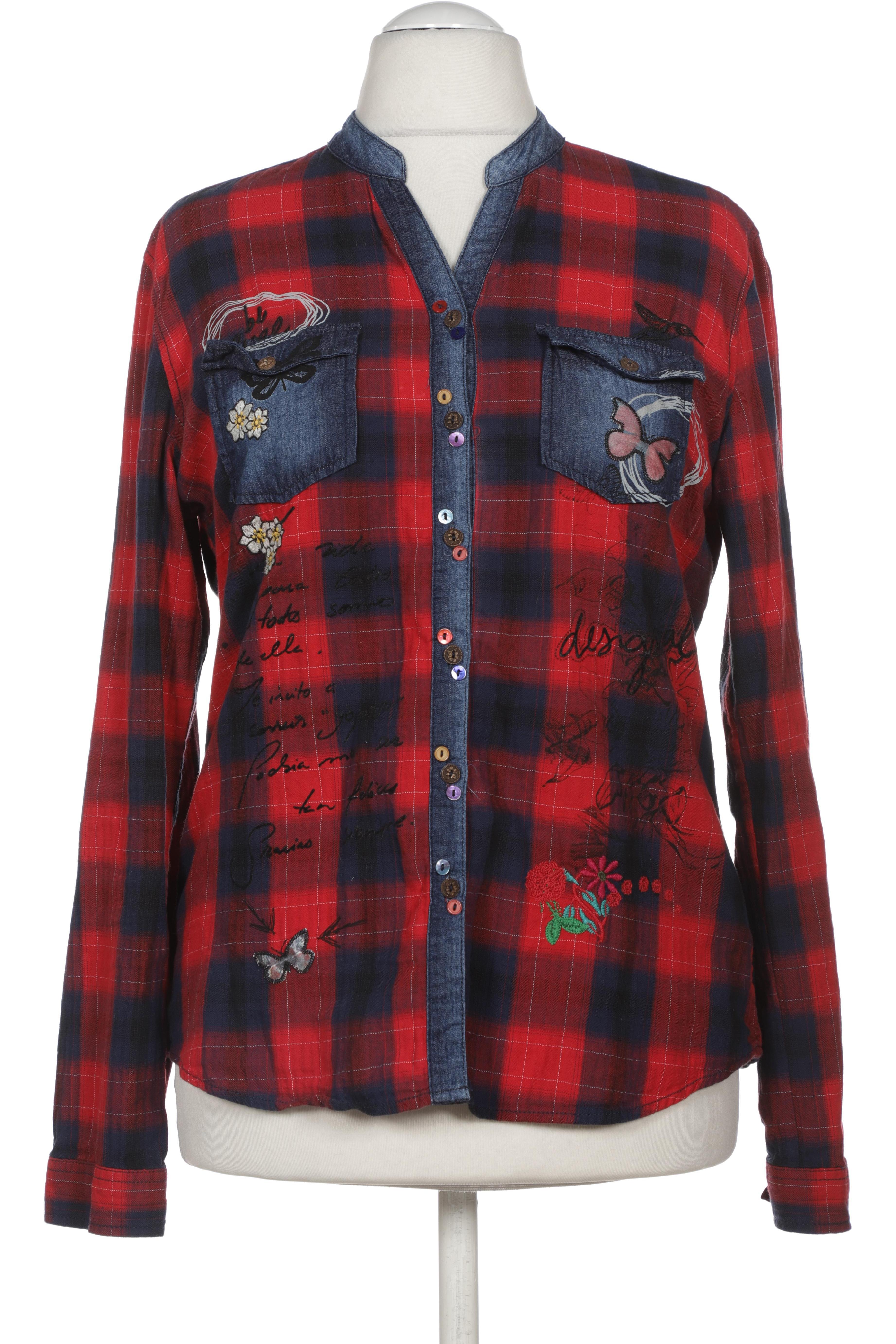 

Desigual Damen Bluse, rot, Gr.