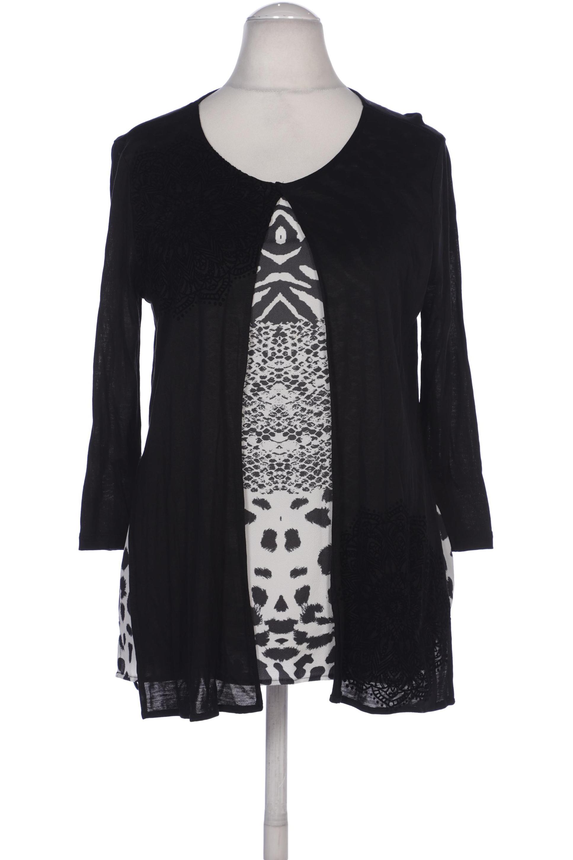 

Desigual Damen Bluse, schwarz, Gr. 38