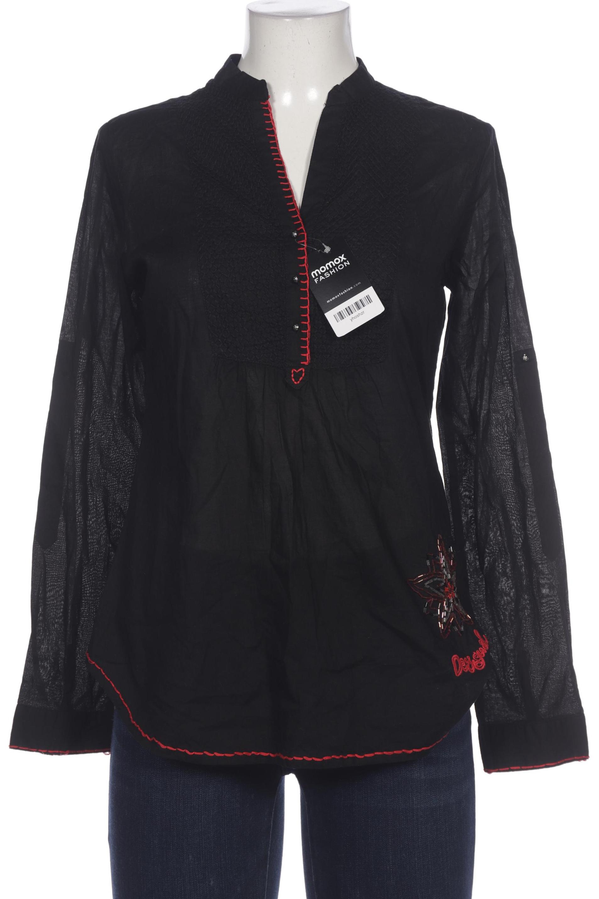 

Desigual Damen Bluse, schwarz, Gr. 42