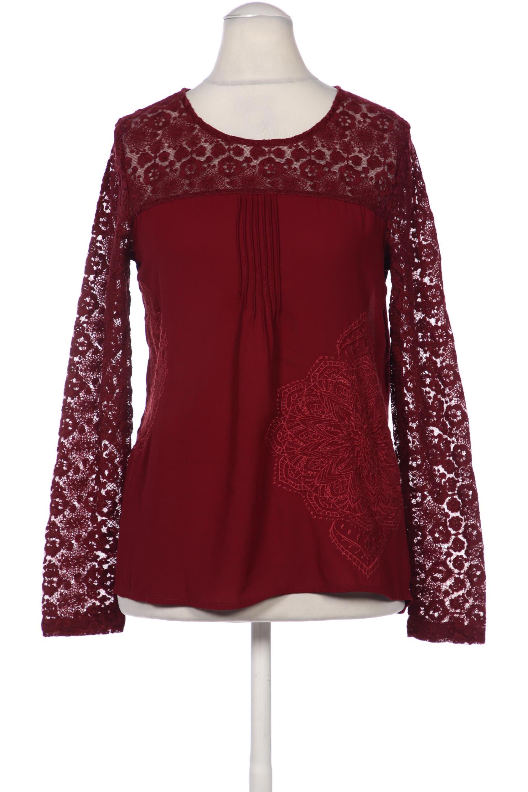 

Desigual Damen Bluse, bordeaux, Gr. 36