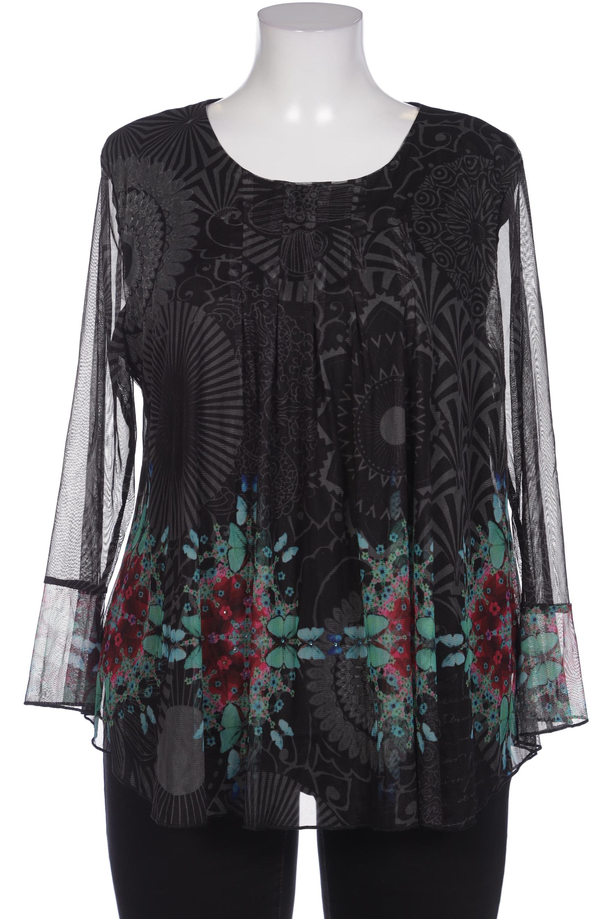 

Desigual Damen Bluse, schwarz, Gr. 46