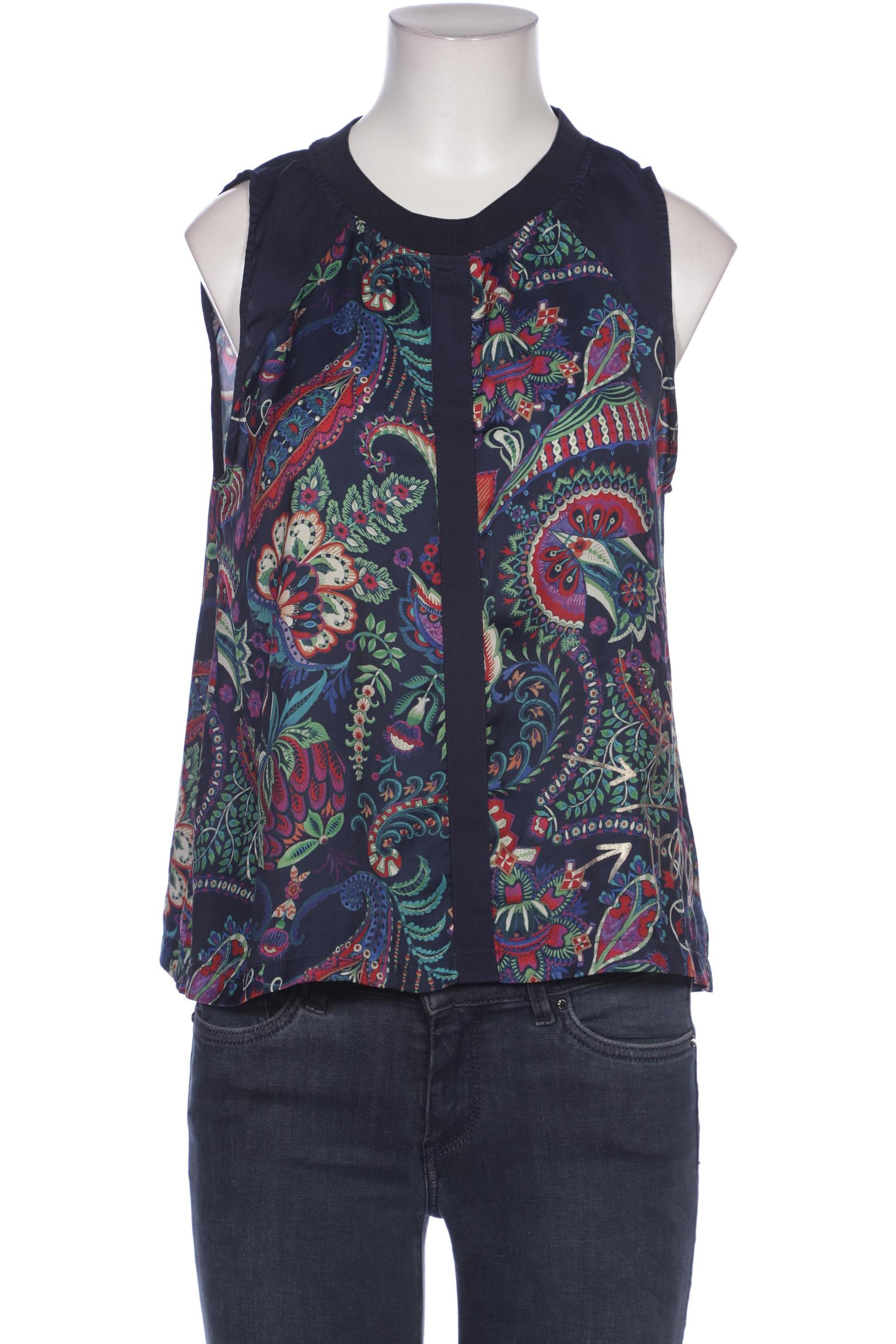 

Desigual Damen Bluse, marineblau, Gr. 38
