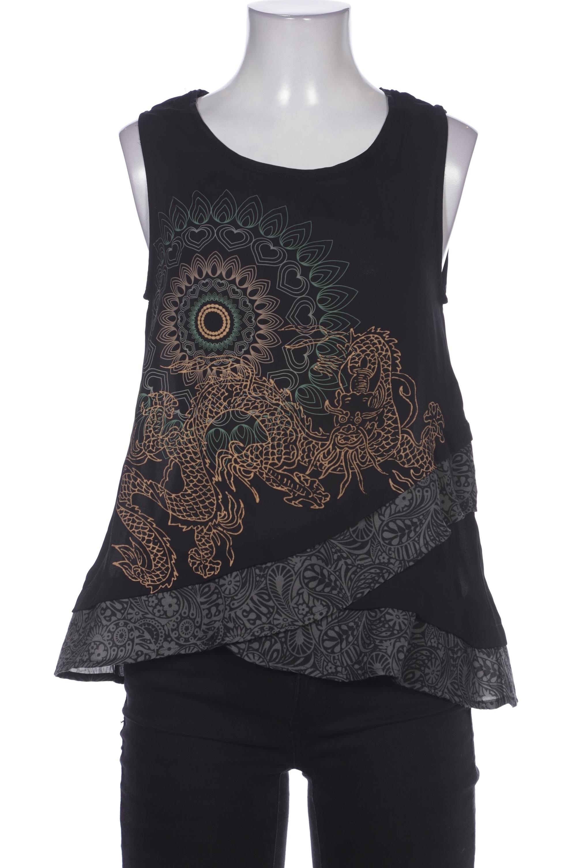 

Desigual Damen Bluse, schwarz, Gr. 36