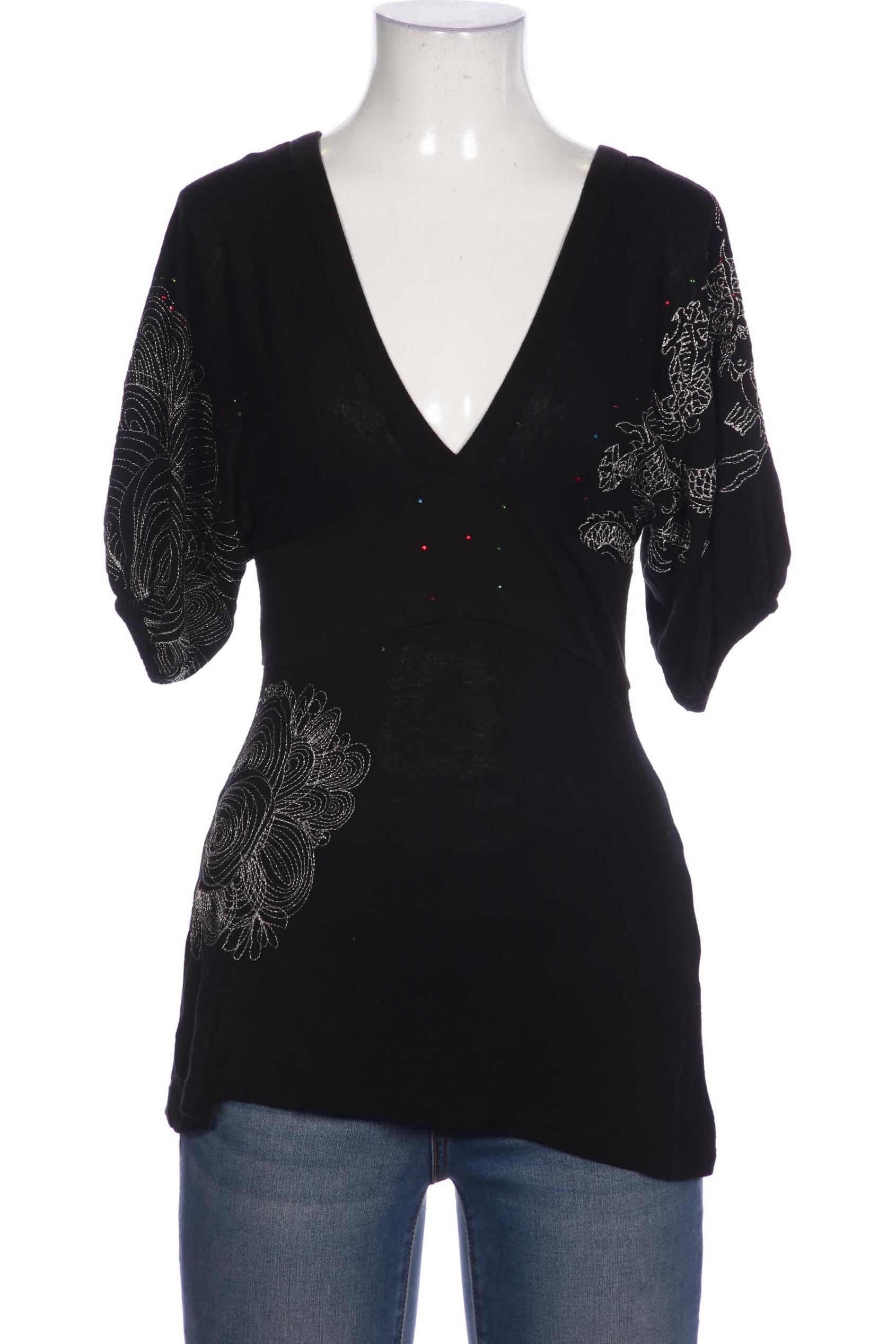 

Desigual Damen Bluse, schwarz, Gr. 34