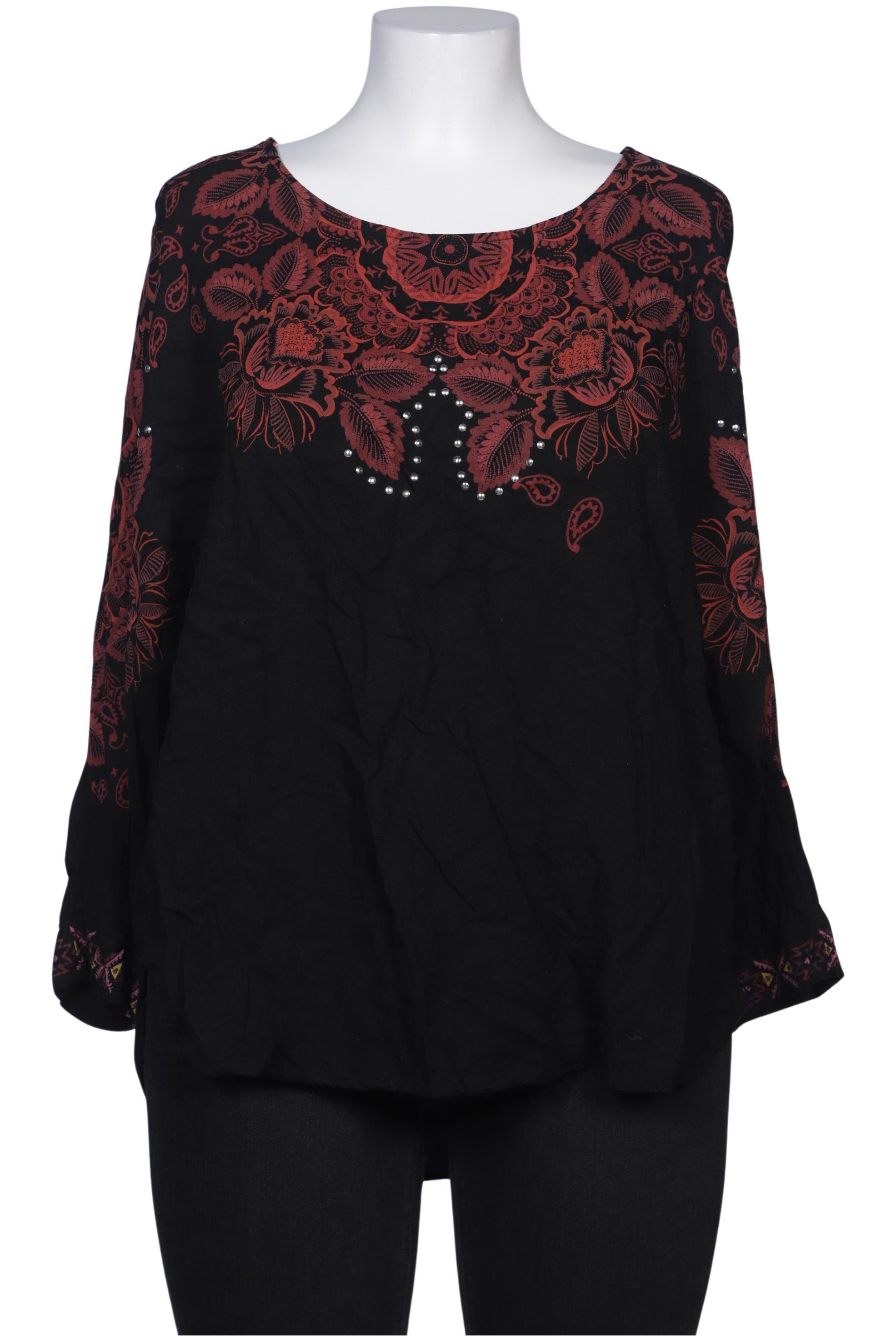 

Desigual Damen Bluse, schwarz, Gr. 46