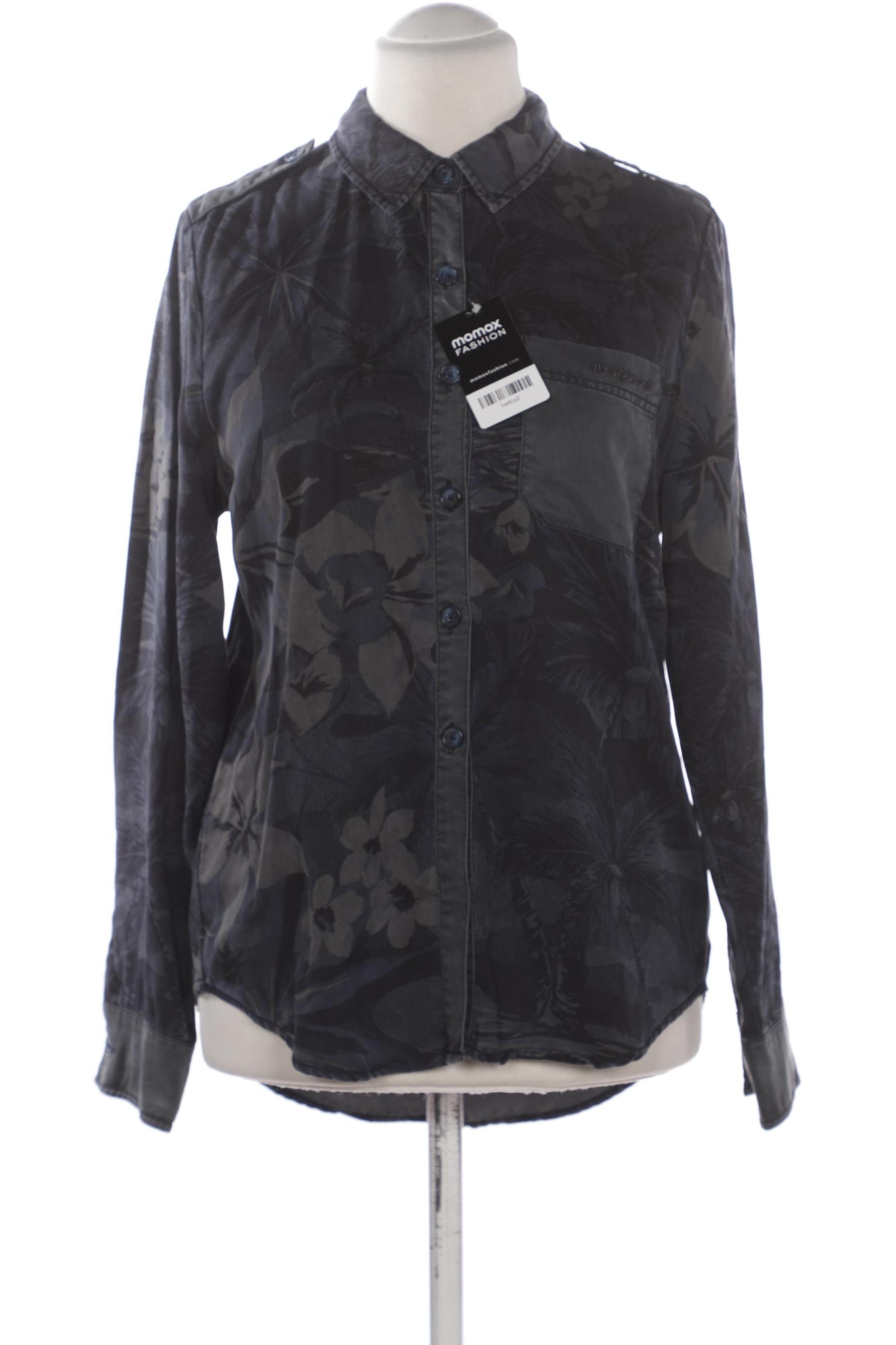 

Desigual Damen Bluse, marineblau, Gr. 42