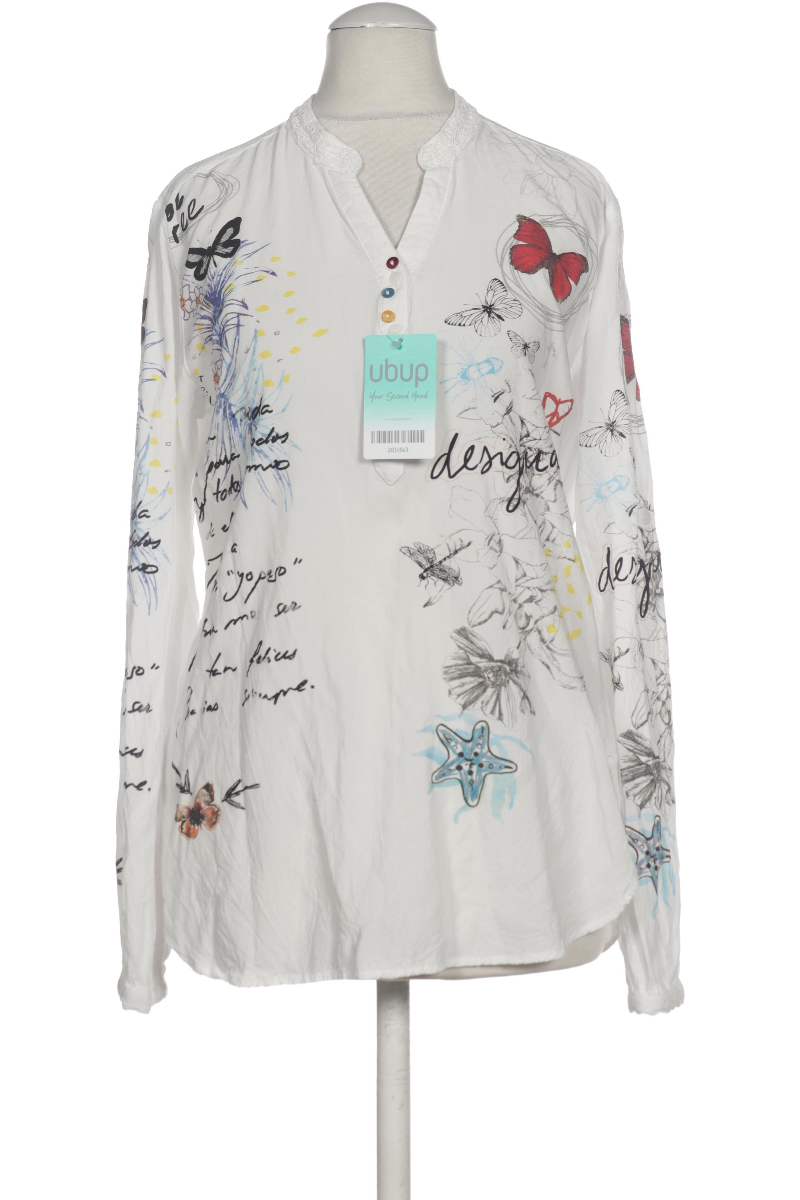 

Desigual Damen Bluse, weiß, Gr.