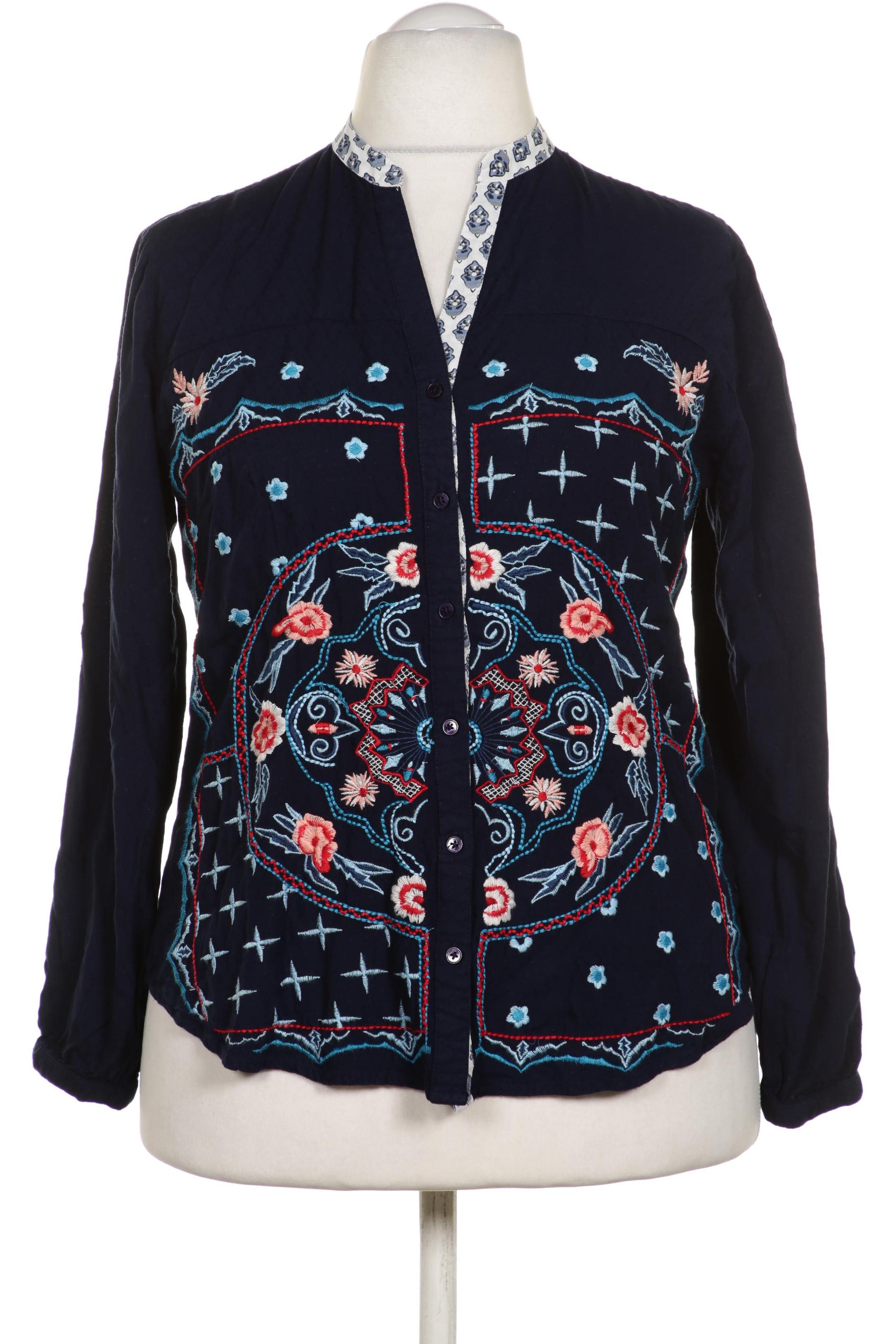 

Desigual Damen Bluse, blau, Gr.