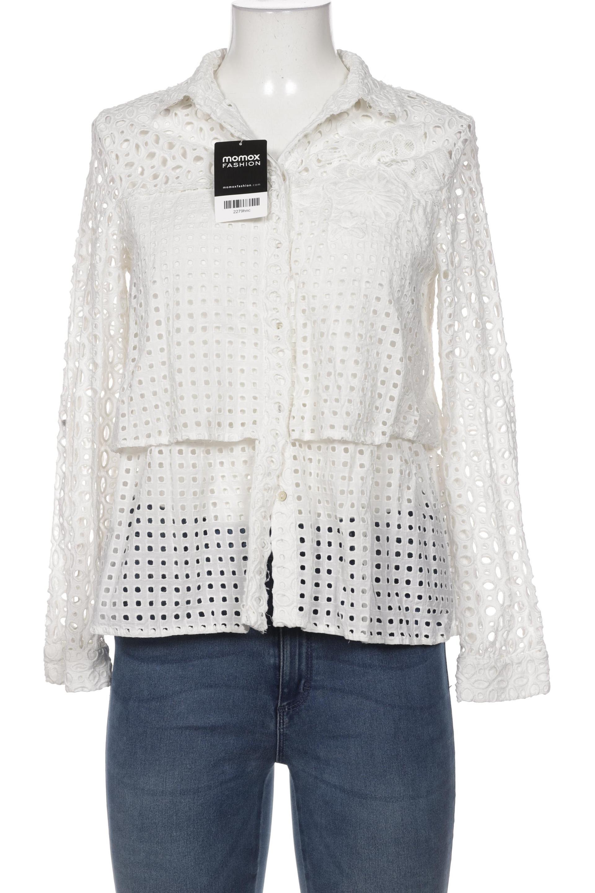 

Desigual Damen Bluse, weiß, Gr. 42