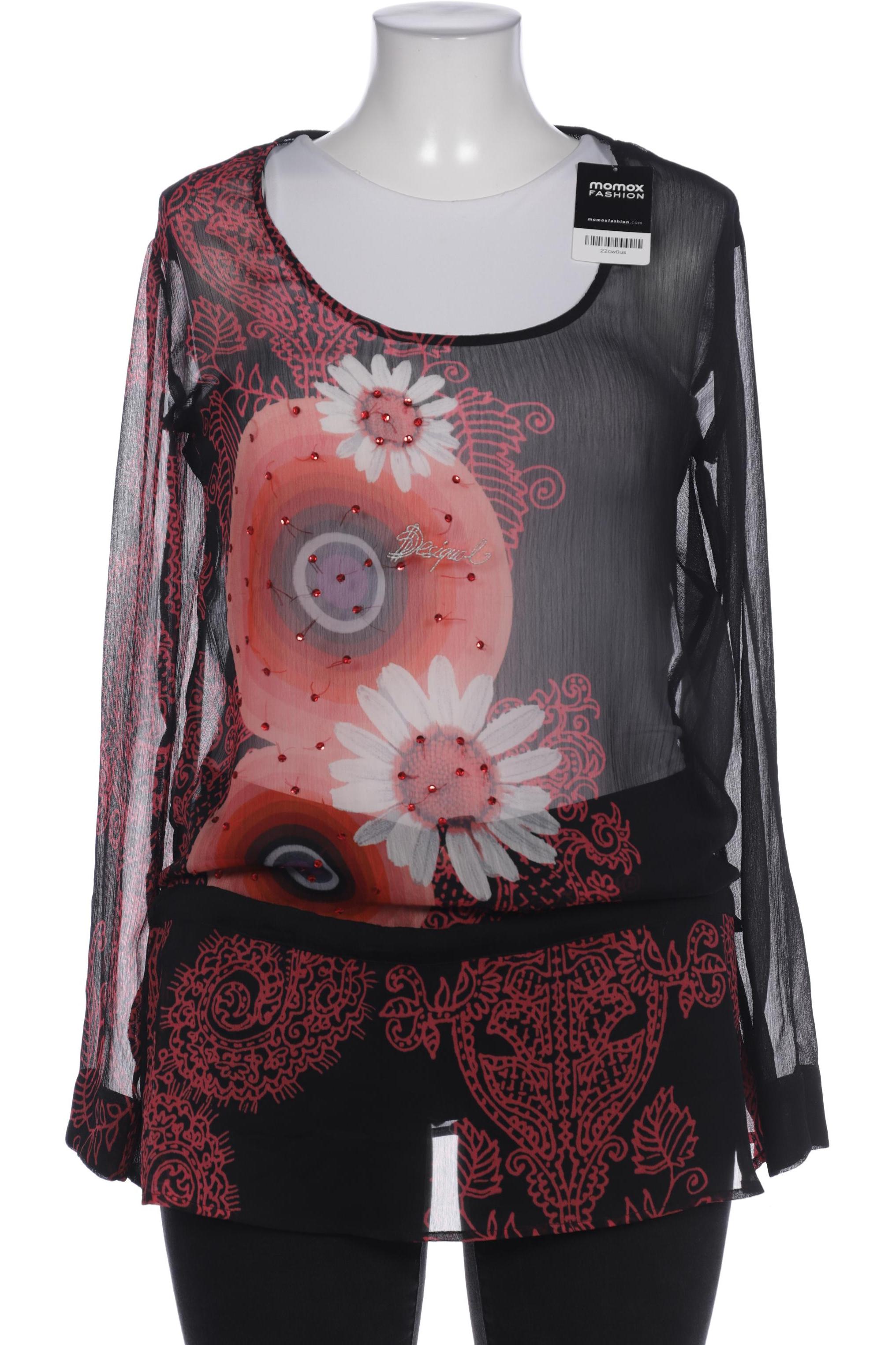 

Desigual Damen Bluse, schwarz, Gr. 44