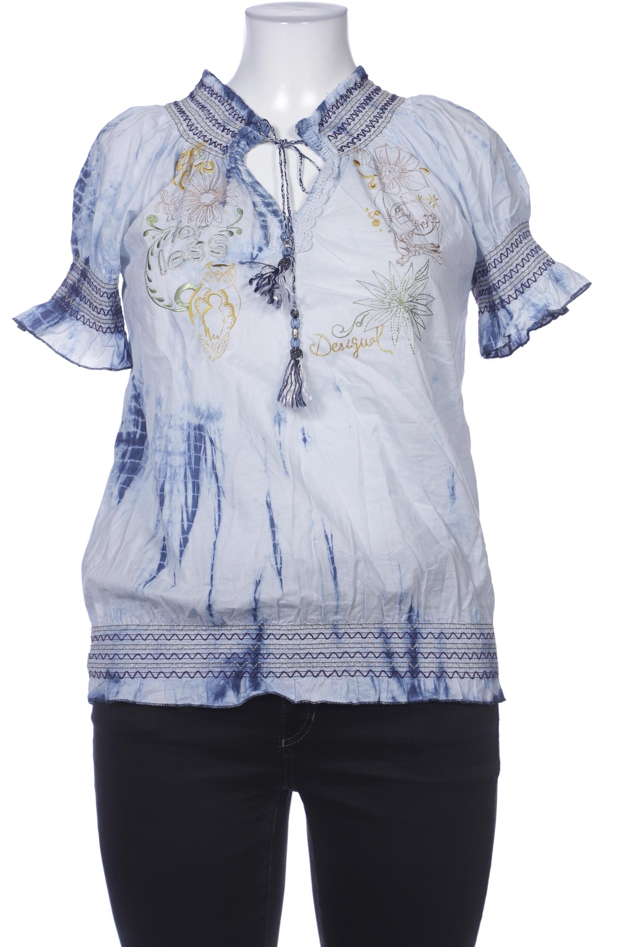 

Desigual Damen Bluse, hellblau, Gr. 44