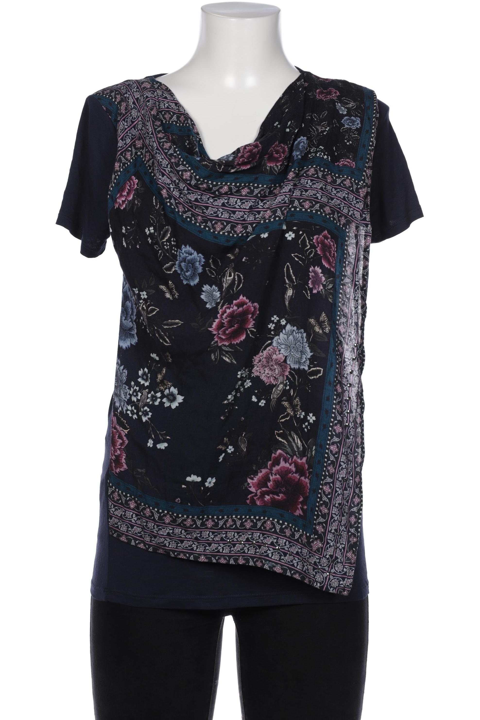 

Desigual Damen Bluse, marineblau, Gr. 38