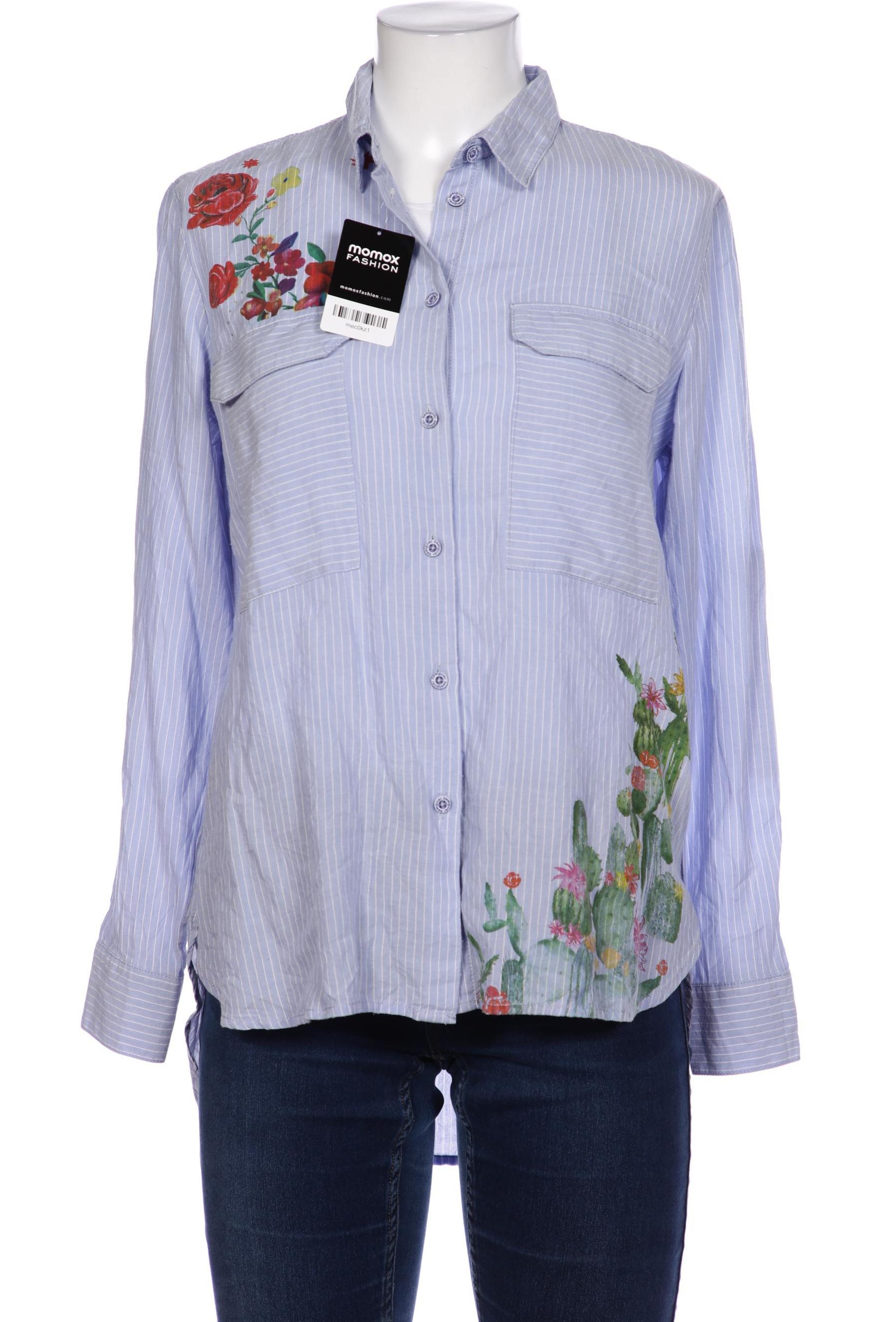 

Desigual Damen Bluse, hellblau, Gr. 38