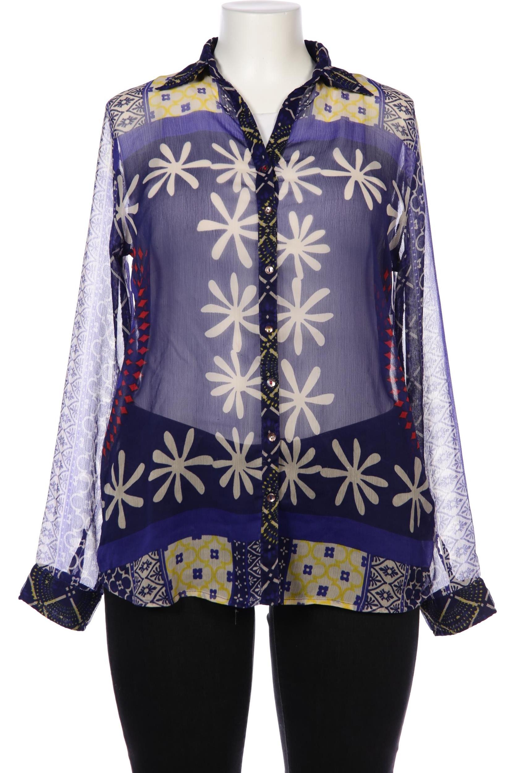 

Desigual Damen Bluse, marineblau, Gr. 44