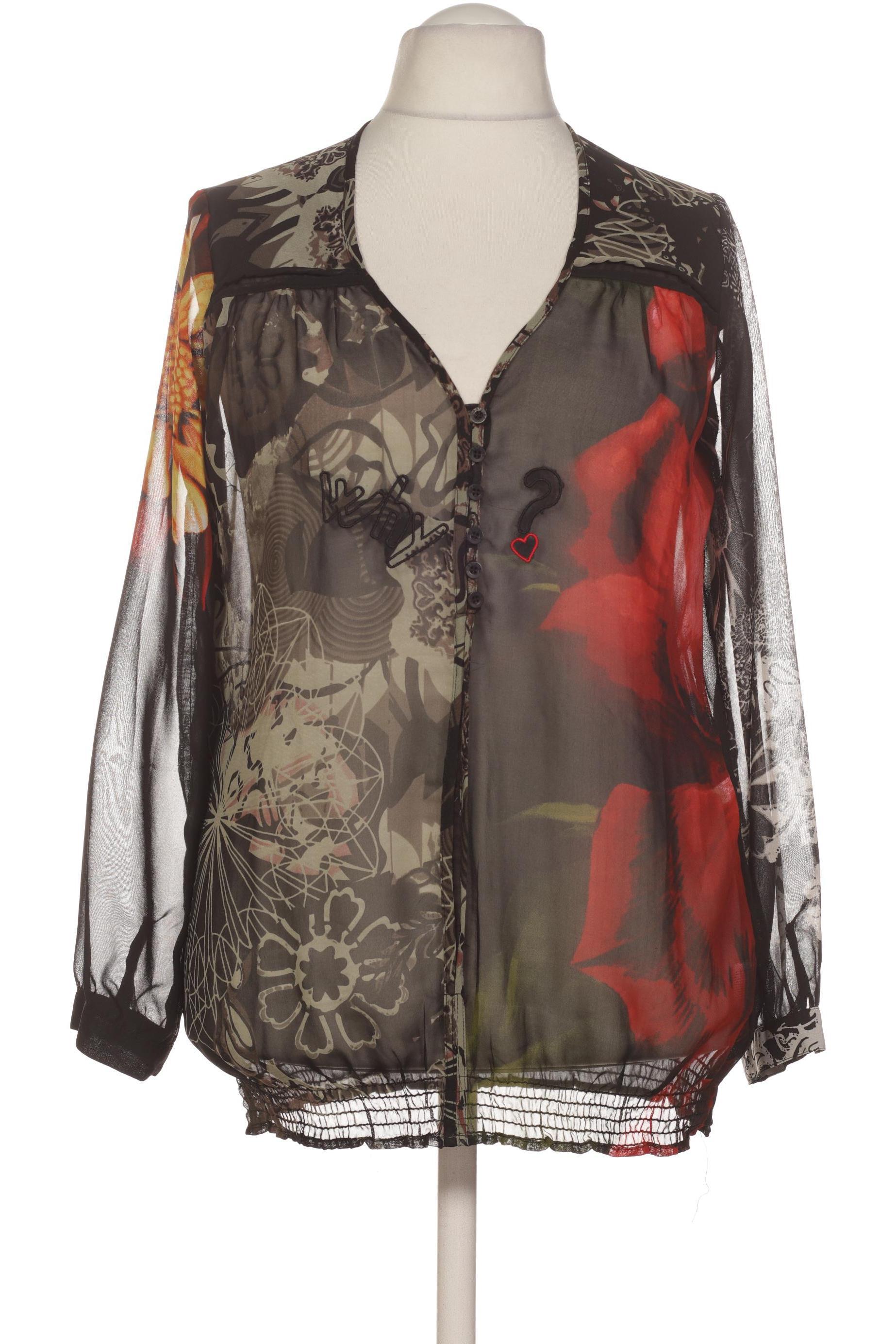 

Desigual Damen Bluse, schwarz, Gr.