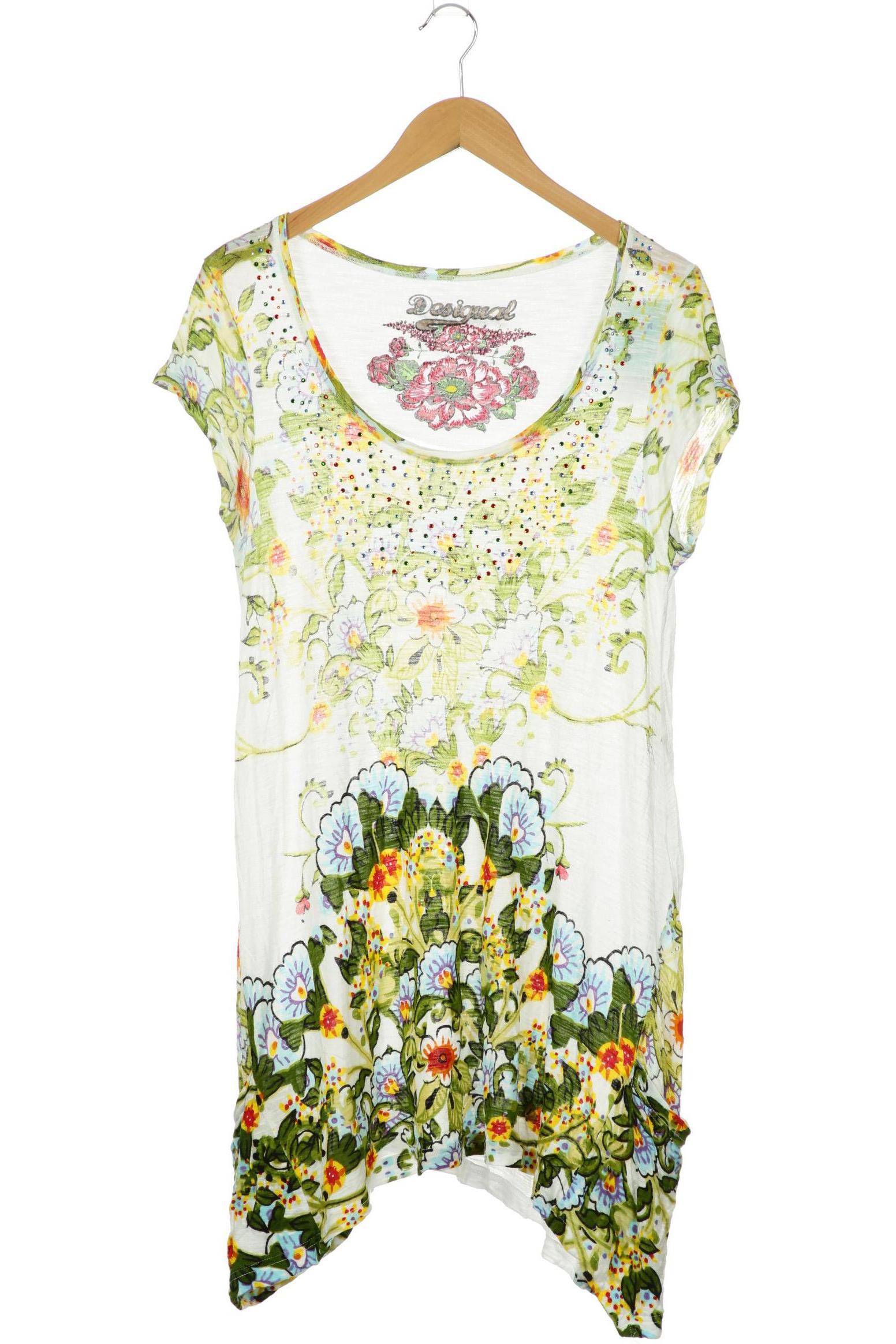 

Desigual Damen T-Shirt, weiß, Gr.