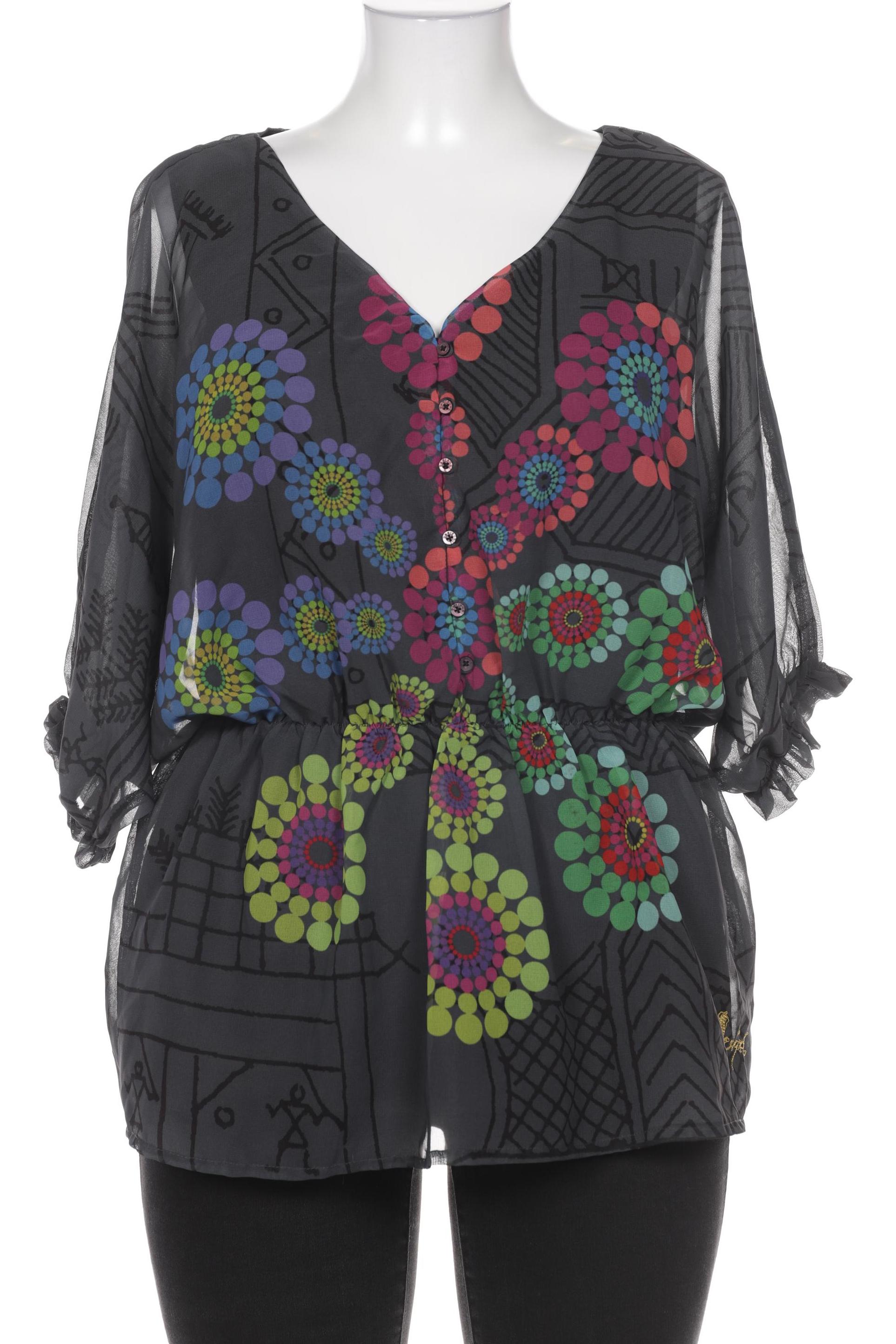 

Desigual Damen Bluse, grau, Gr. 44