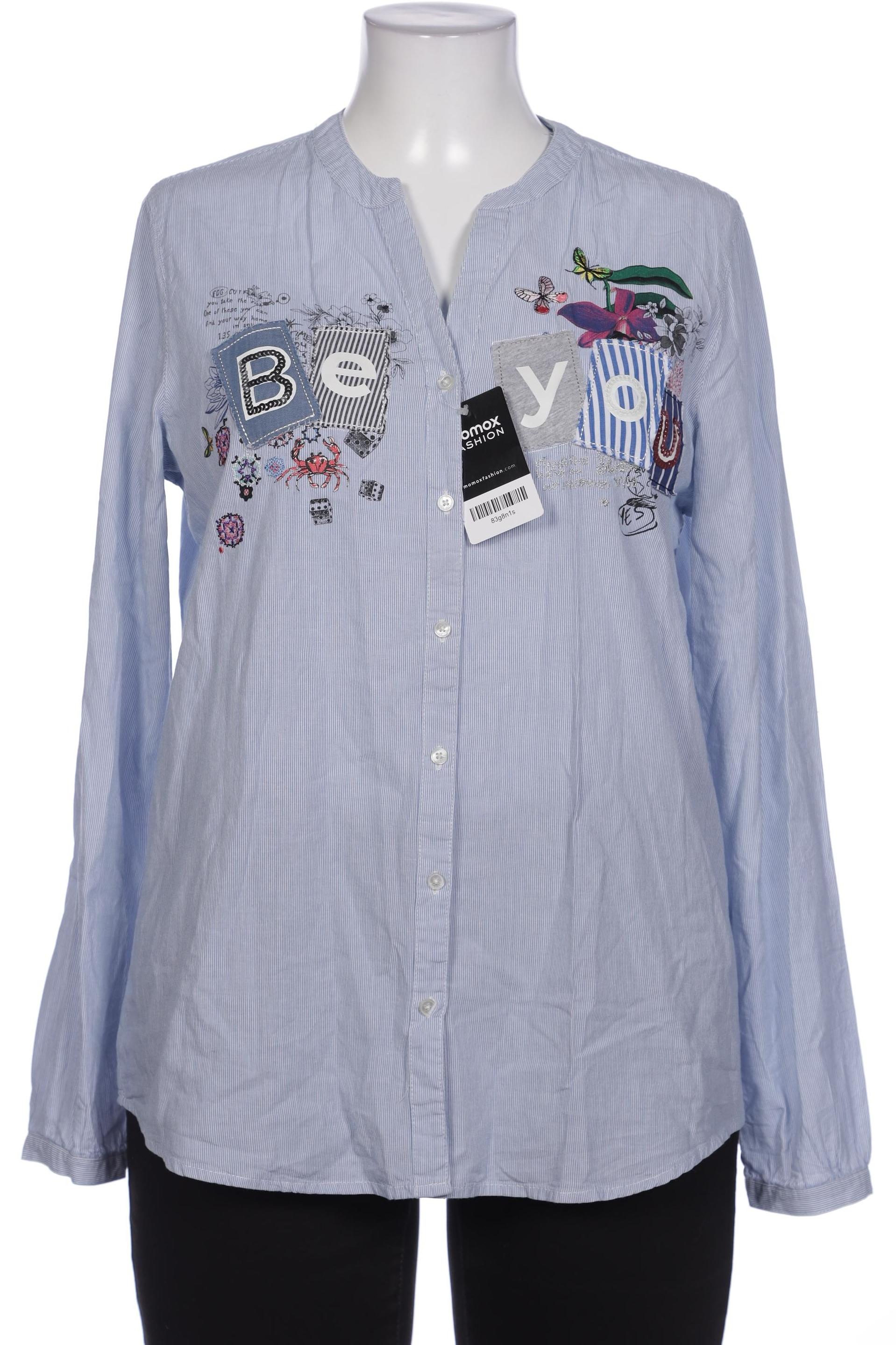 

Desigual Damen Bluse, hellblau, Gr. 44