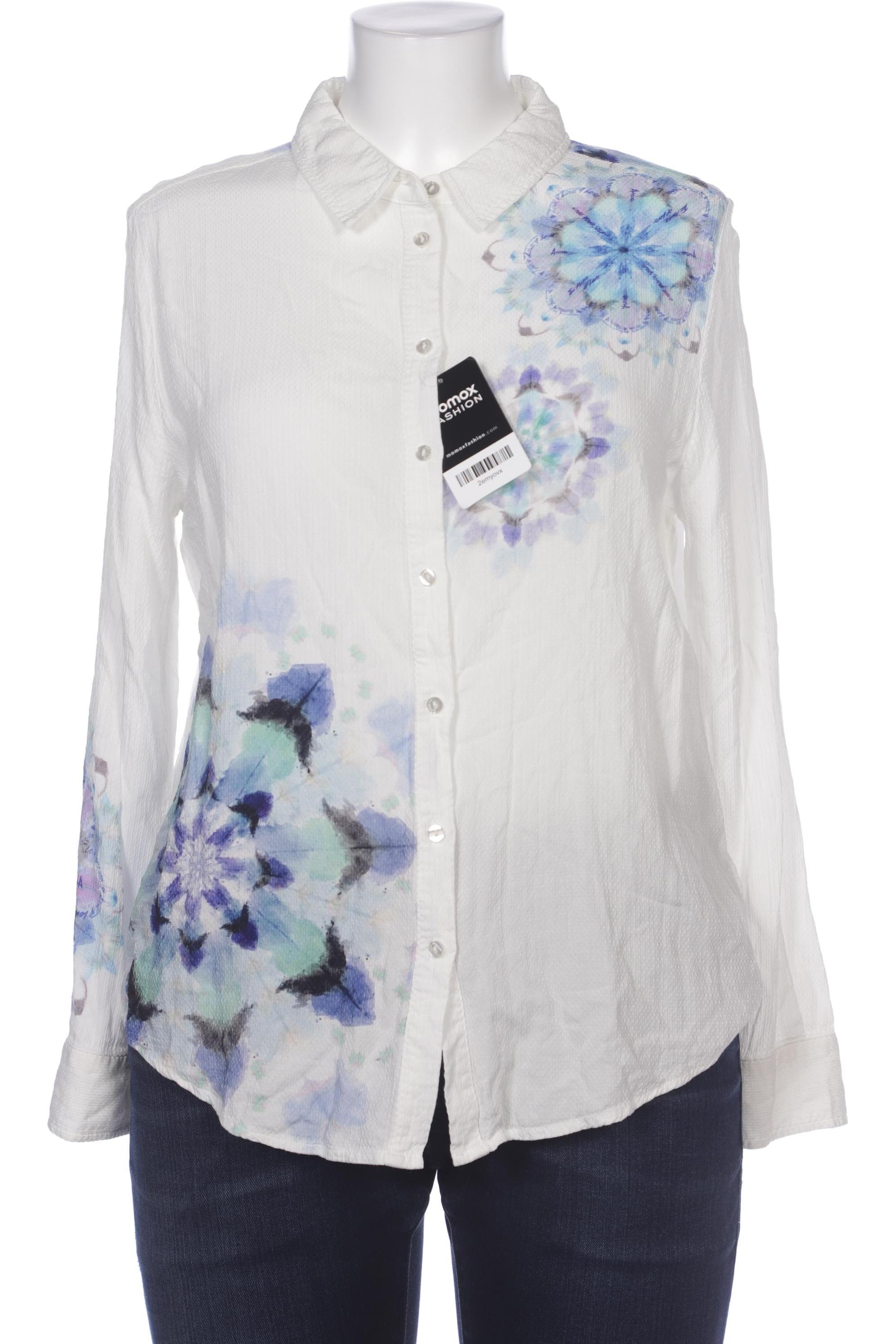 

Desigual Damen Bluse, weiß, Gr. 46