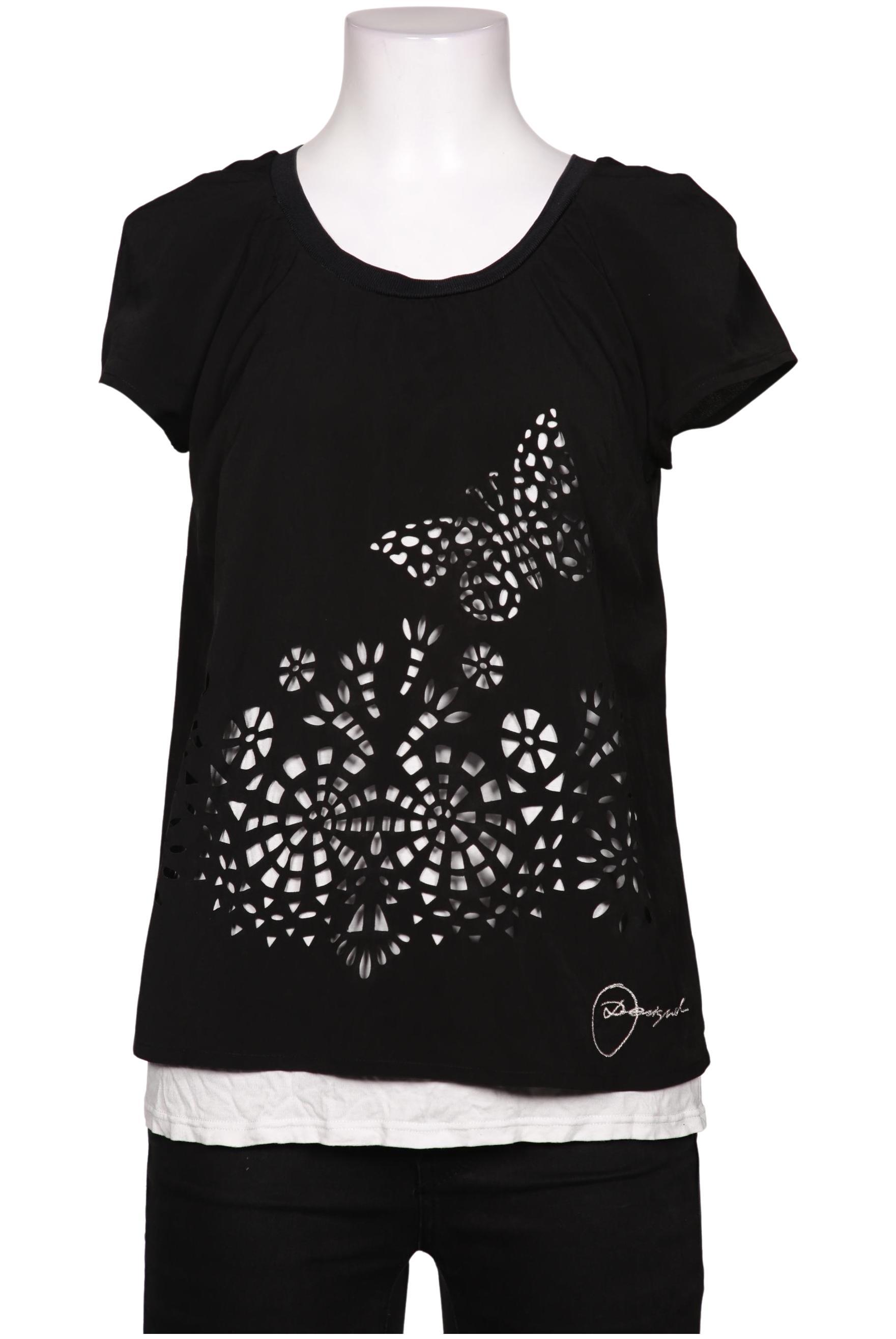 

Desigual Damen Bluse, schwarz, Gr. 38