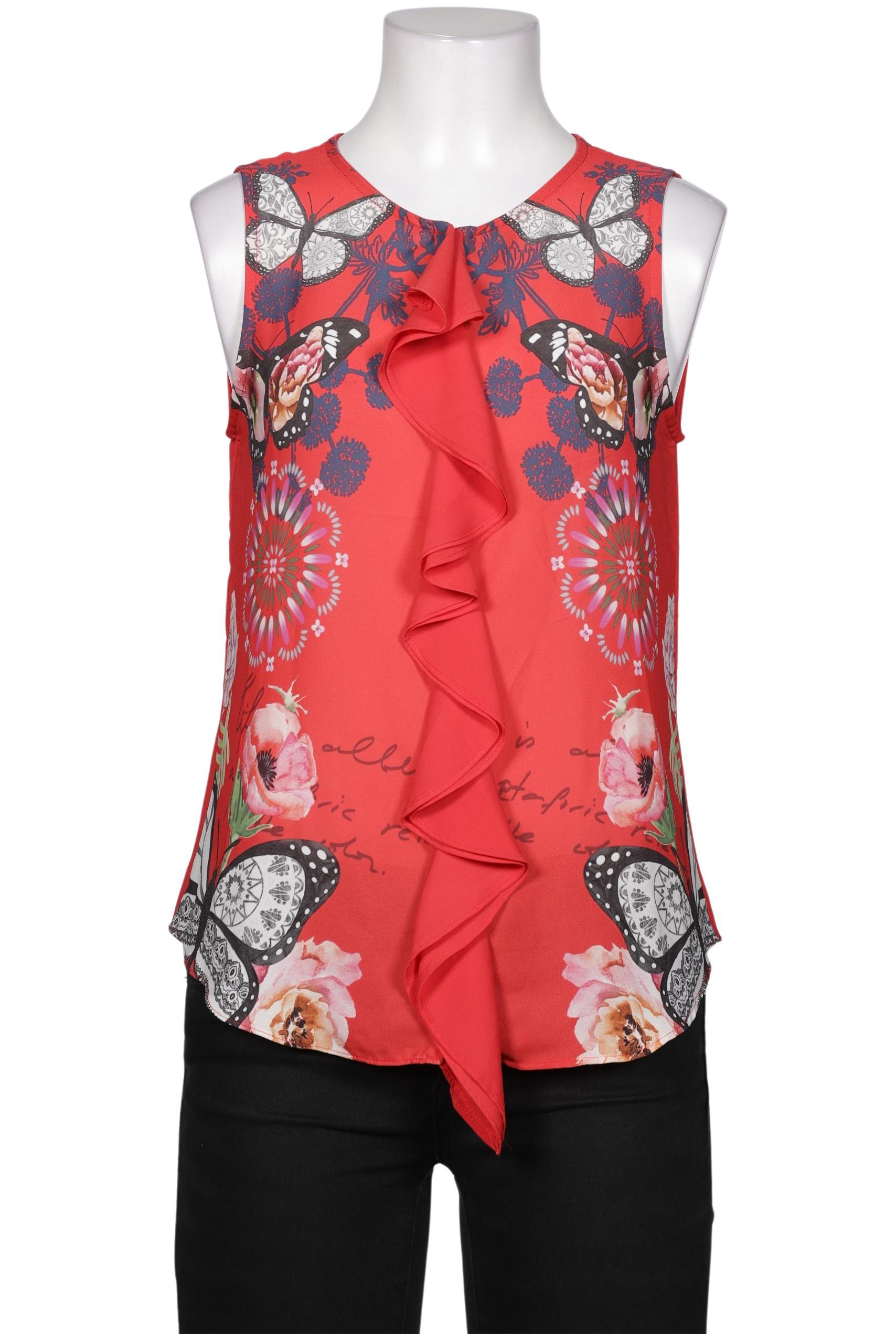 

Desigual Damen Bluse, rot, Gr. 34