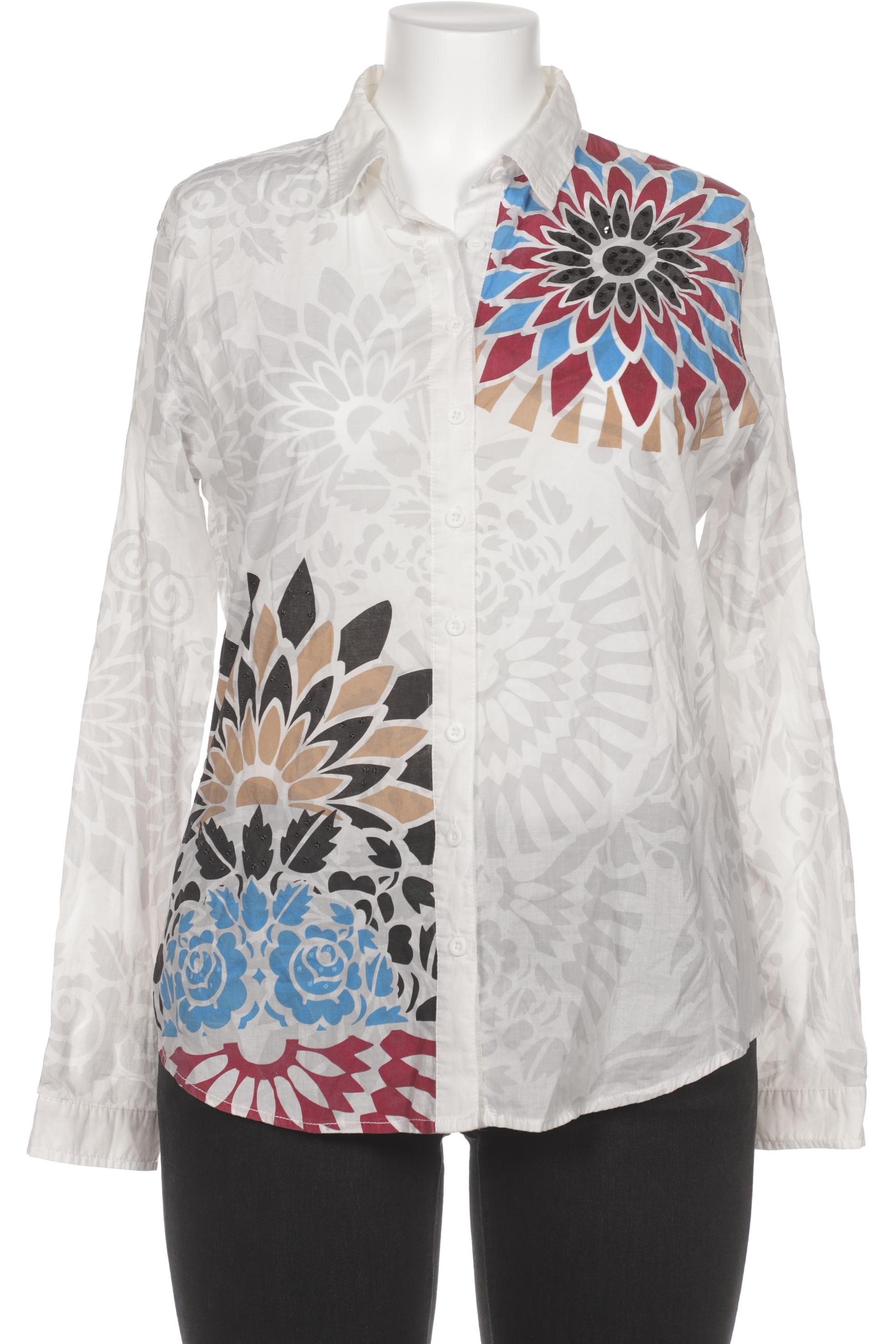 

Desigual Damen Bluse, weiß, Gr. 44