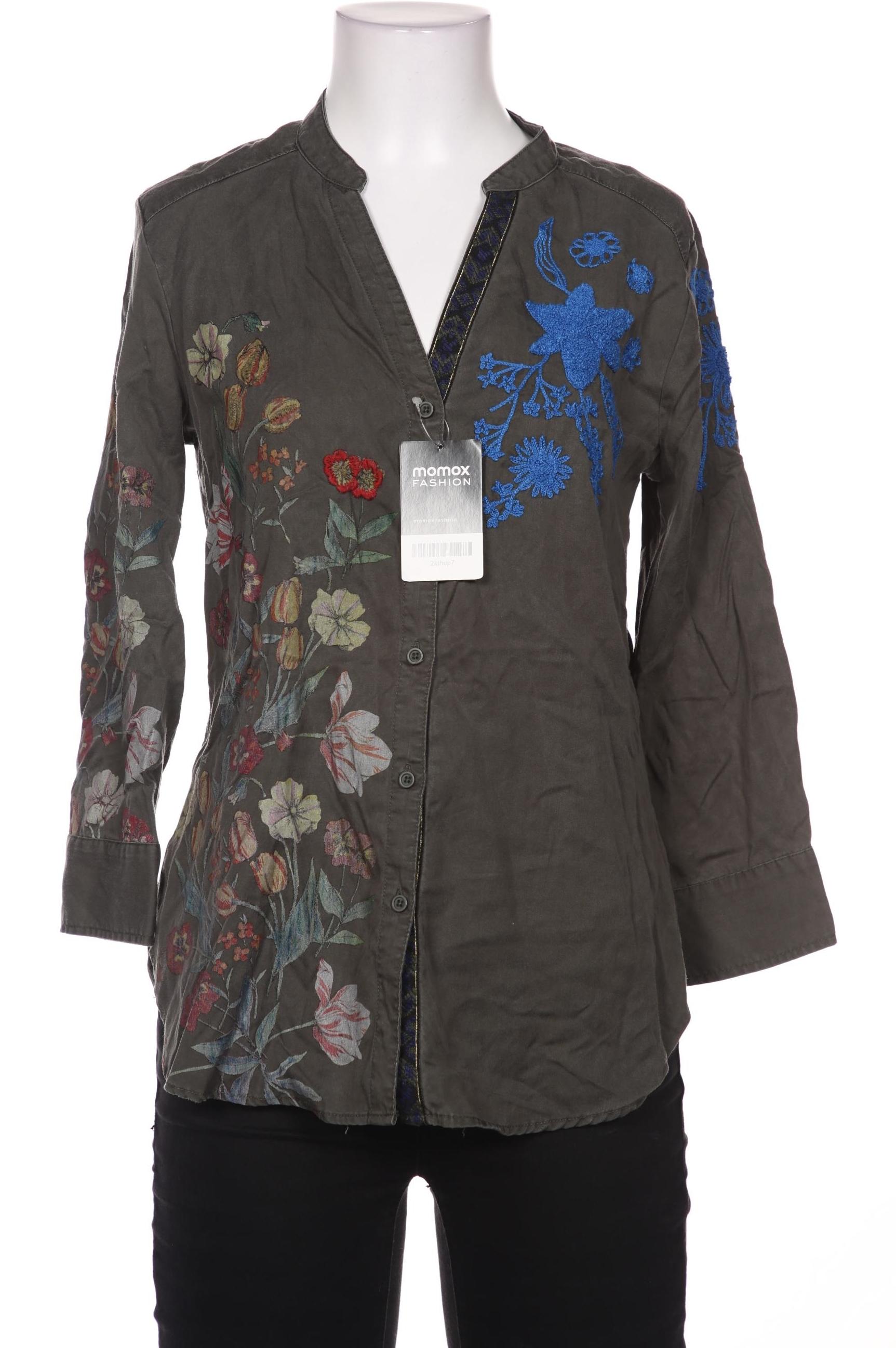 

Desigual Damen Bluse, grün, Gr. 34