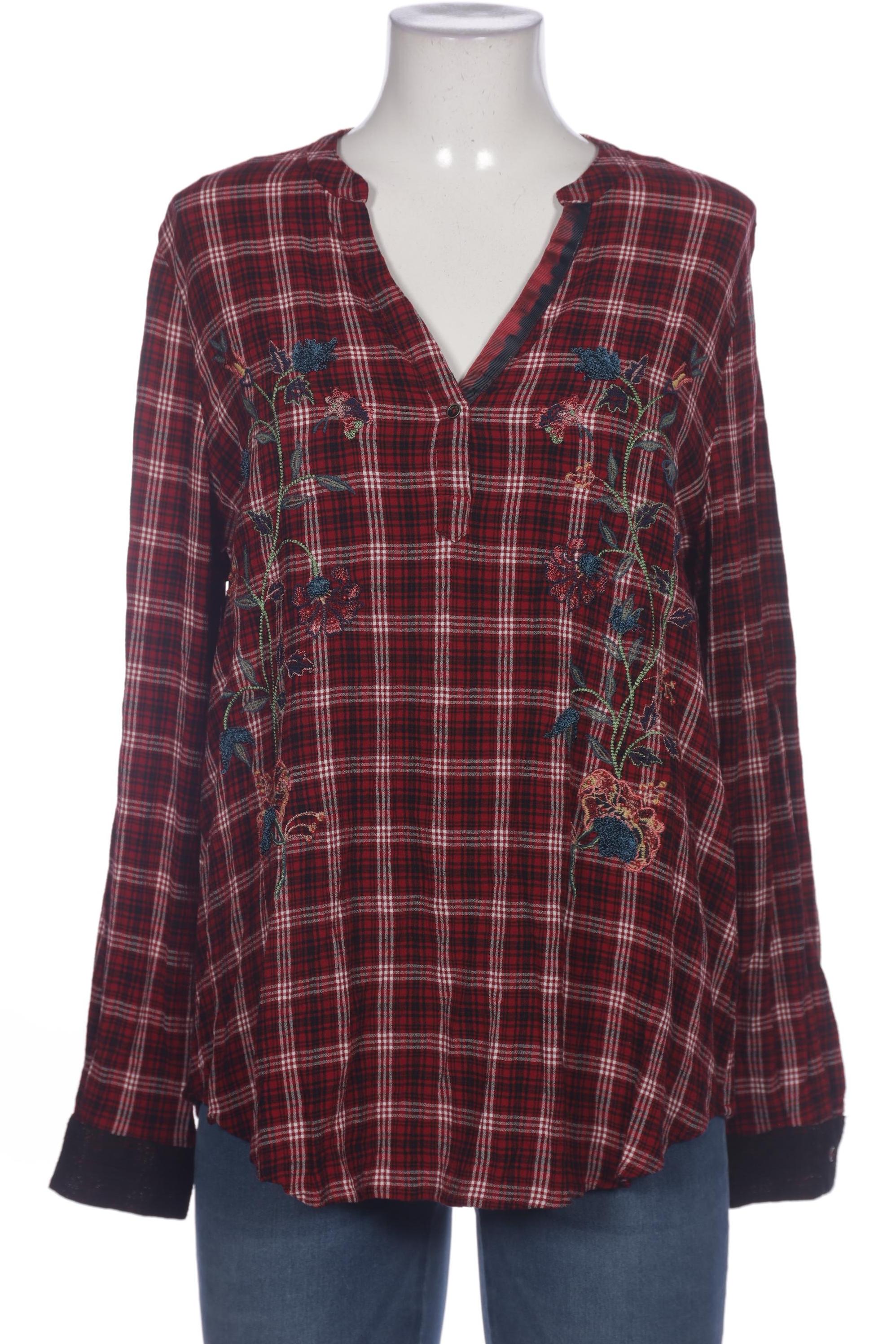 

Desigual Damen Bluse, bordeaux, Gr. 44