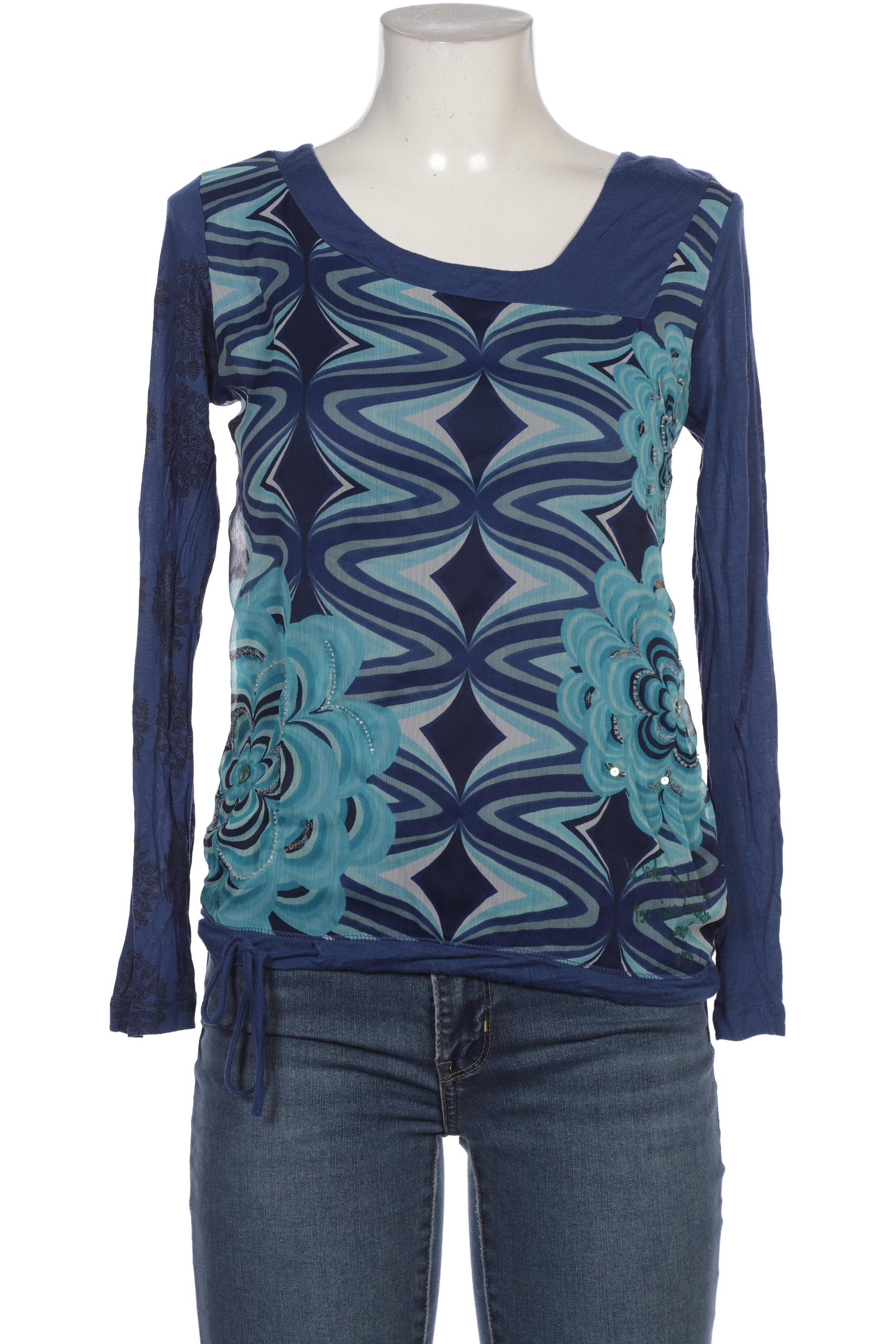 

Desigual Damen Bluse, marineblau