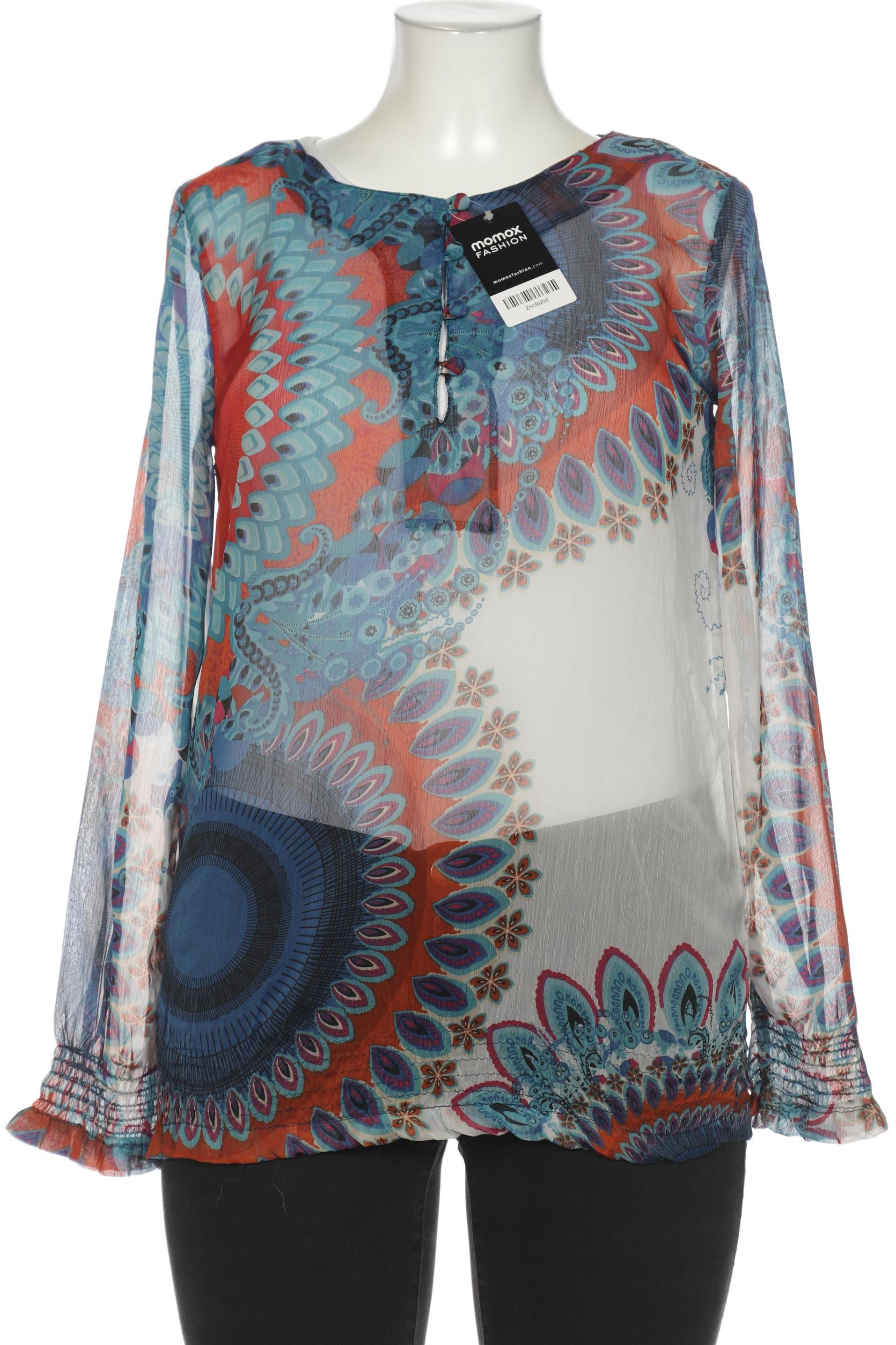 

Desigual Damen Bluse, blau, Gr. 38
