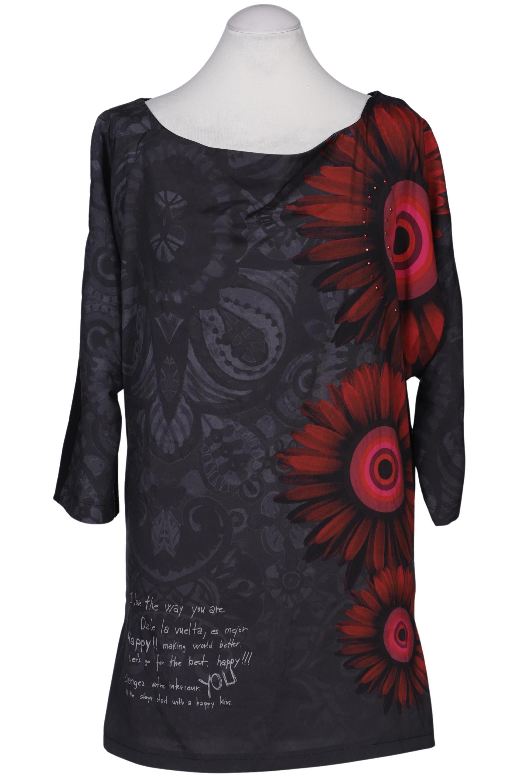 

Desigual Damen Bluse, schwarz, Gr. 36