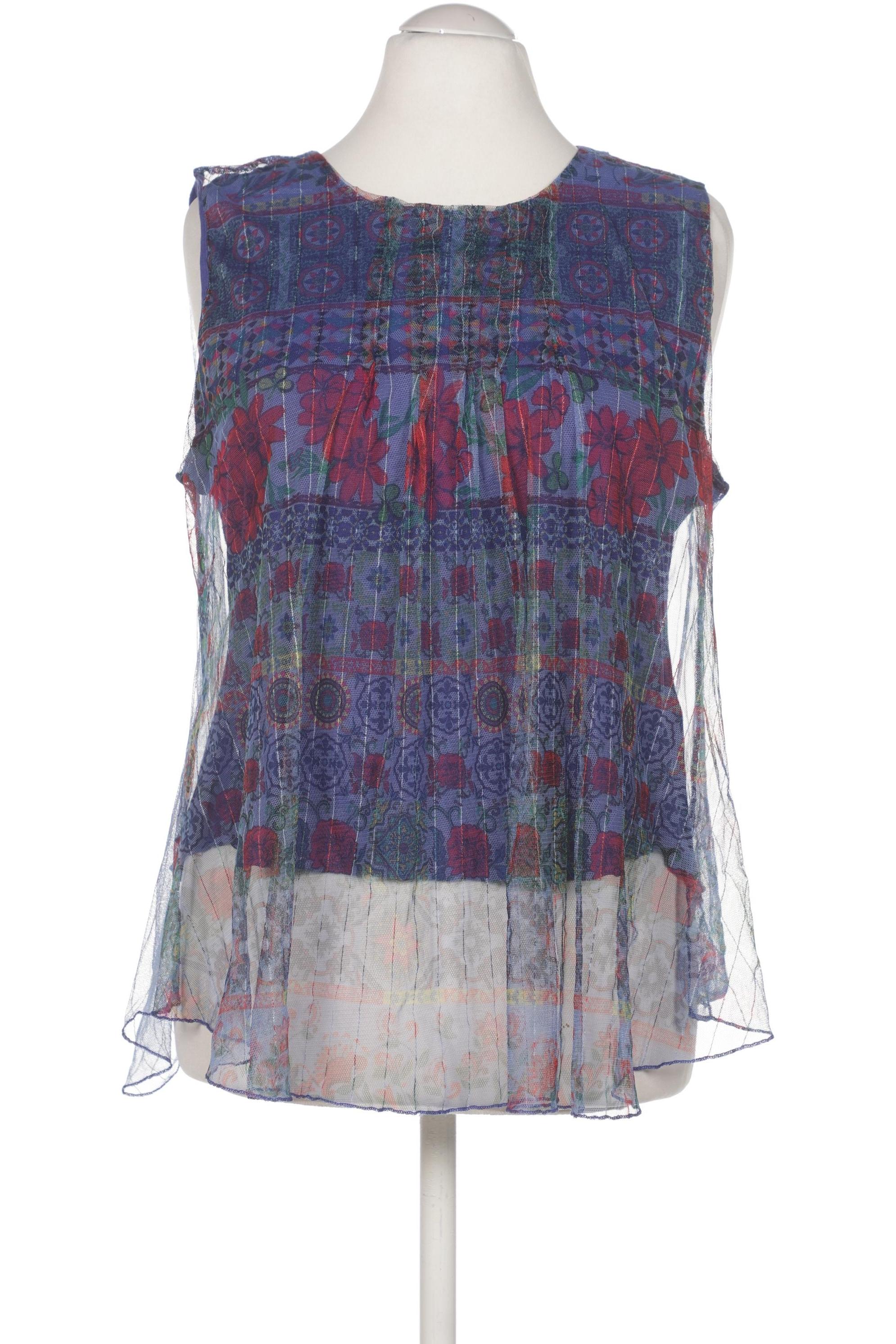 

Desigual Damen Bluse, blau, Gr. 46