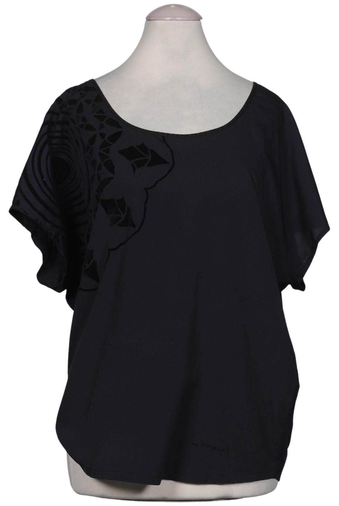 

Desigual Damen Bluse, marineblau, Gr. 36