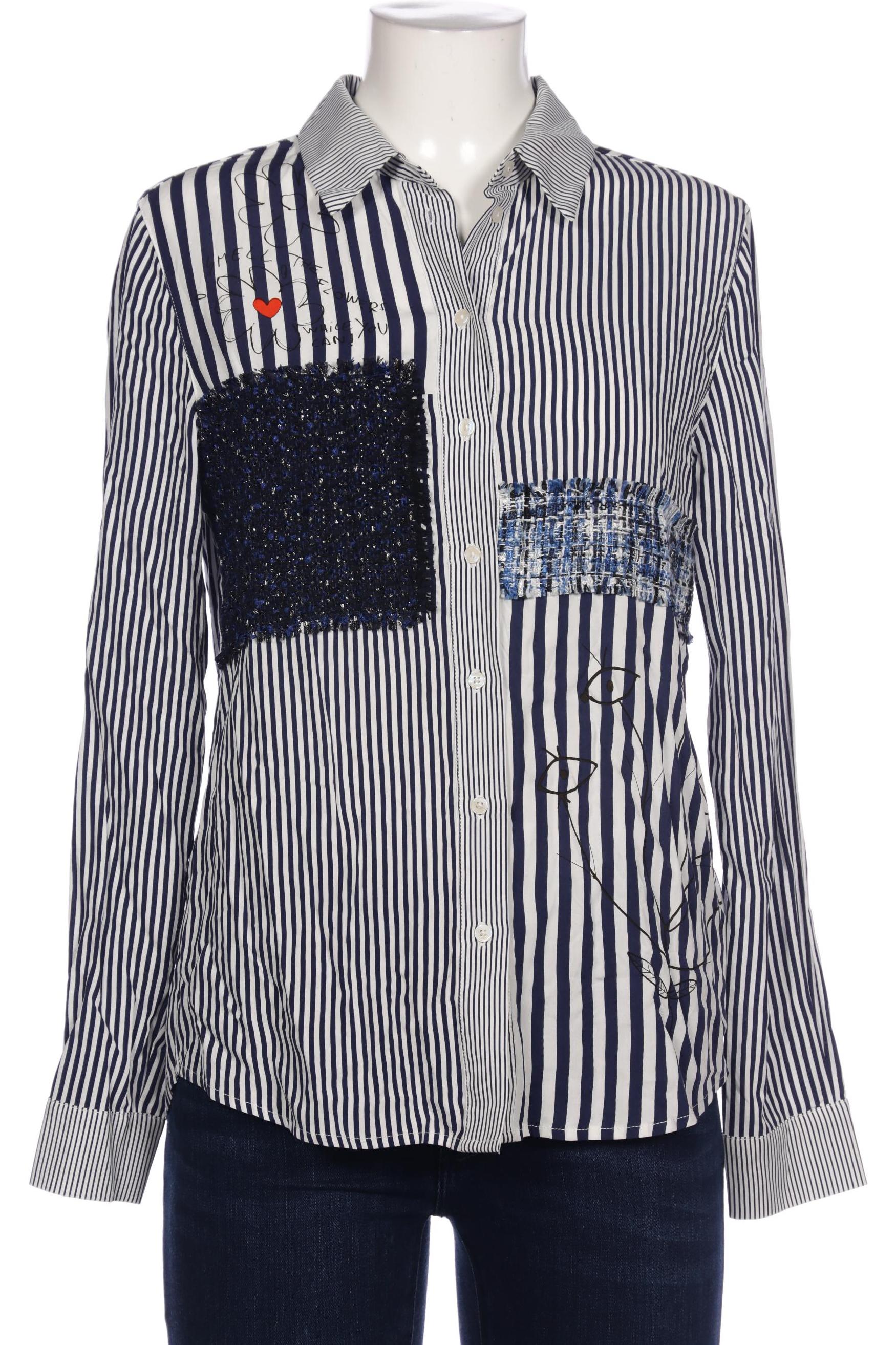 

Desigual Damen Bluse, marineblau