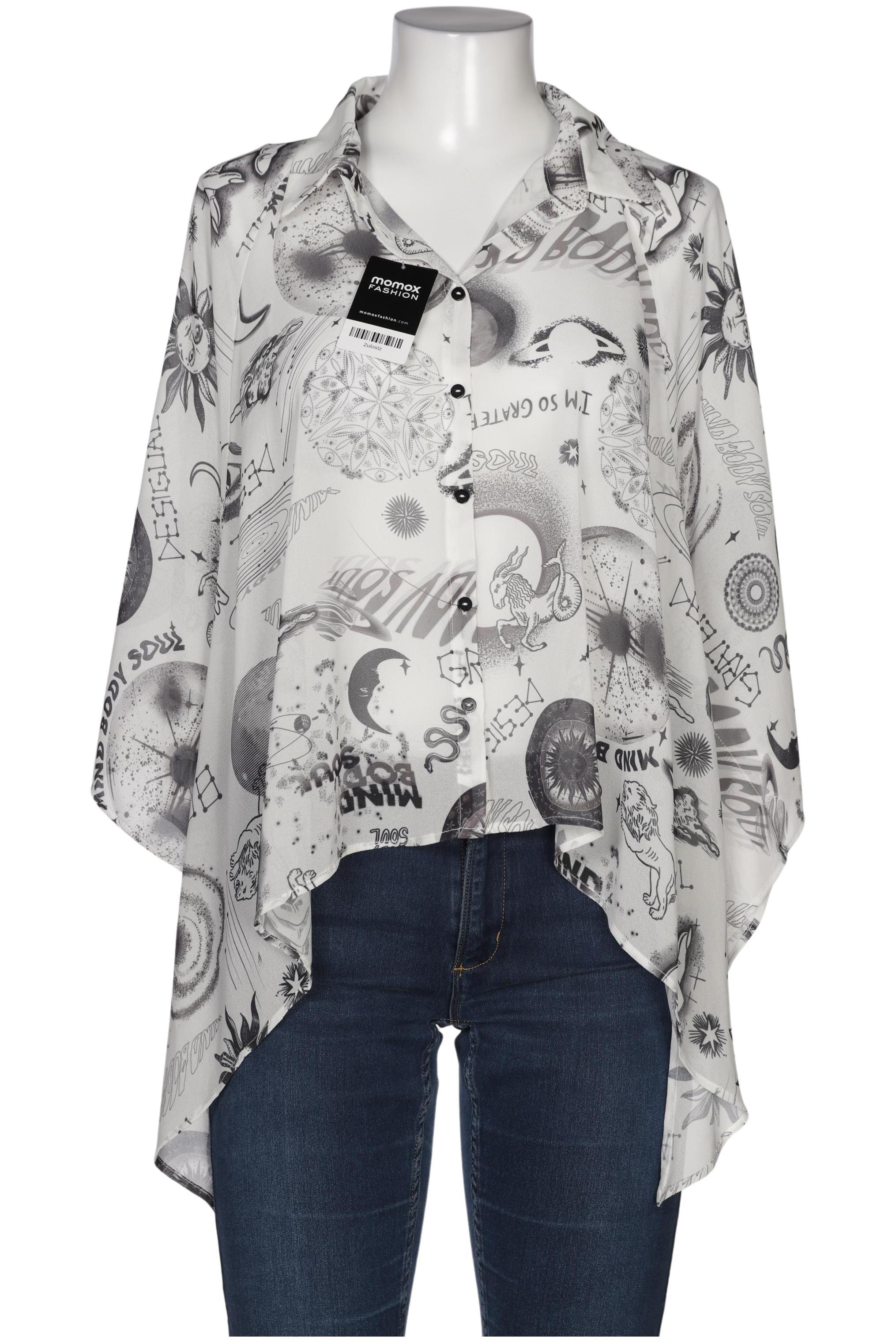 

Desigual Damen Bluse, grau, Gr. 42