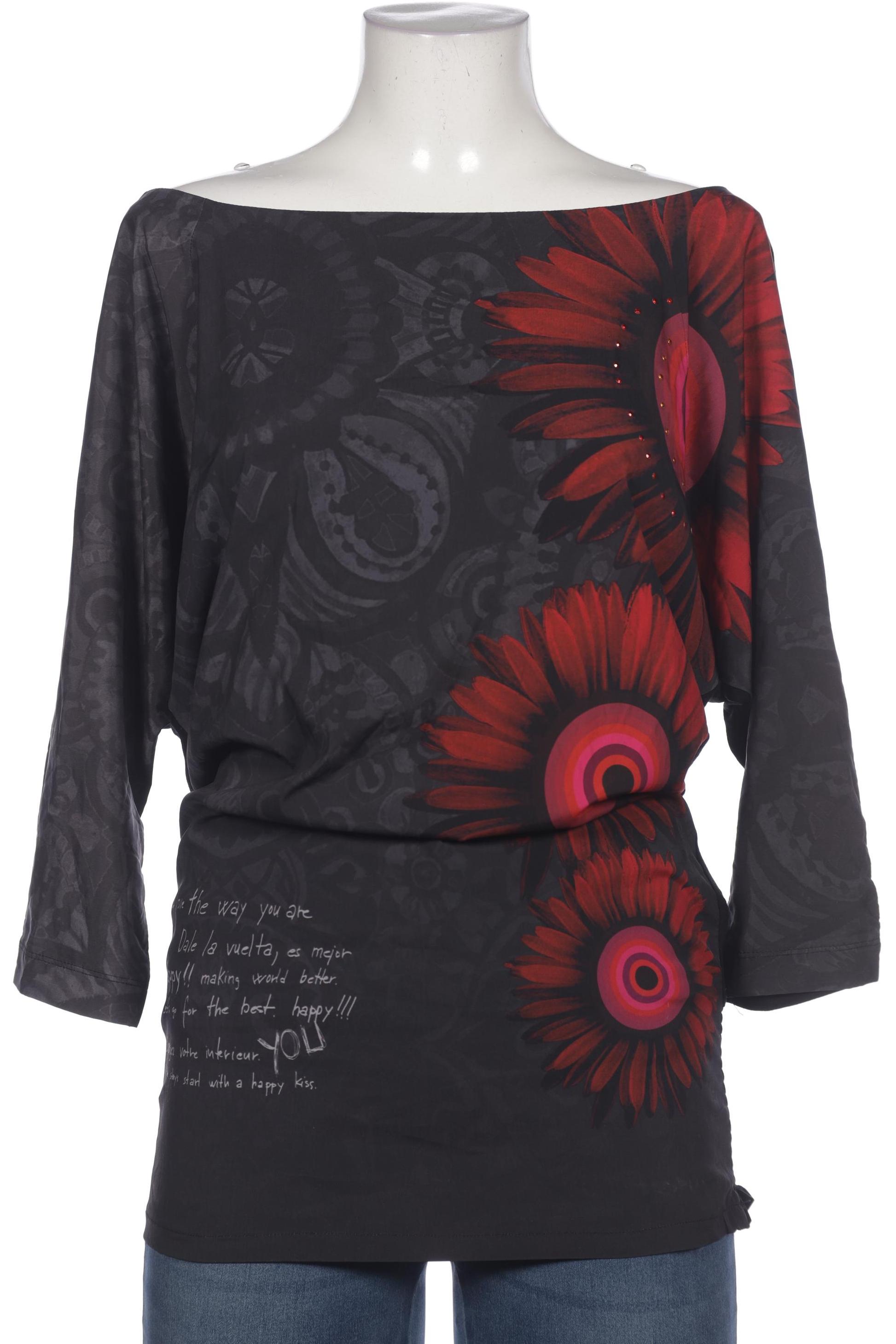 

Desigual Damen Bluse, grau, Gr. 42