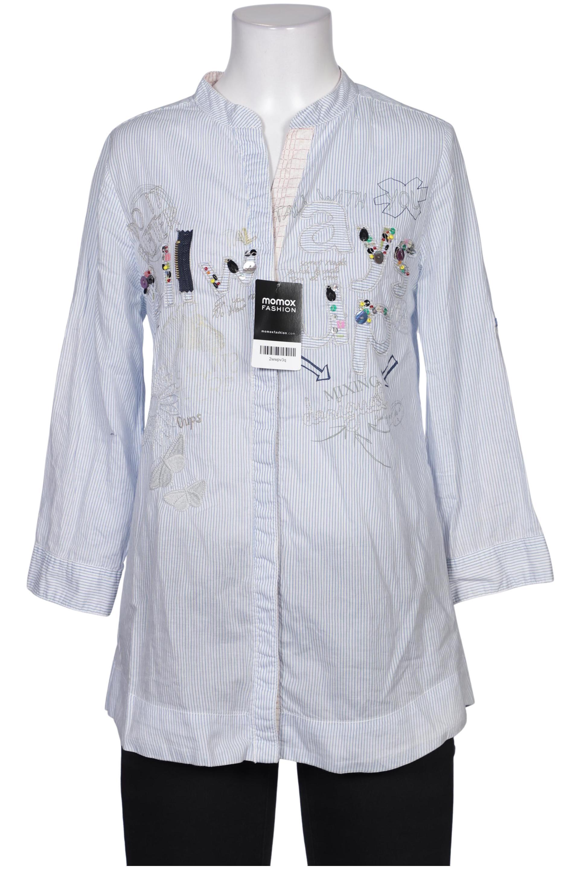 

Desigual Damen Bluse, hellblau, Gr. 36