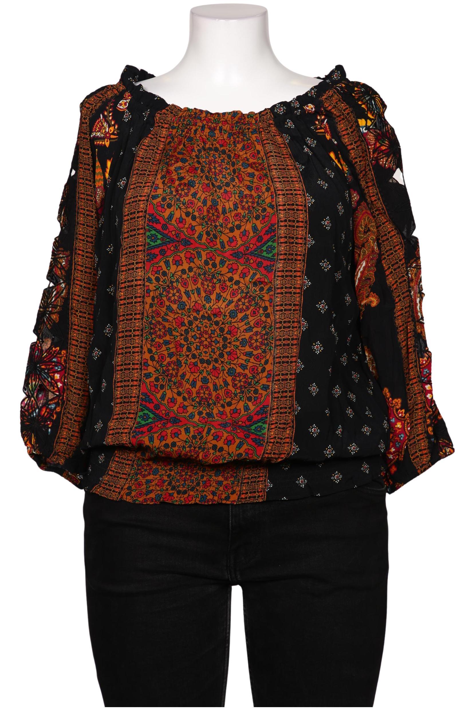 

Desigual Damen Bluse, schwarz, Gr. 42