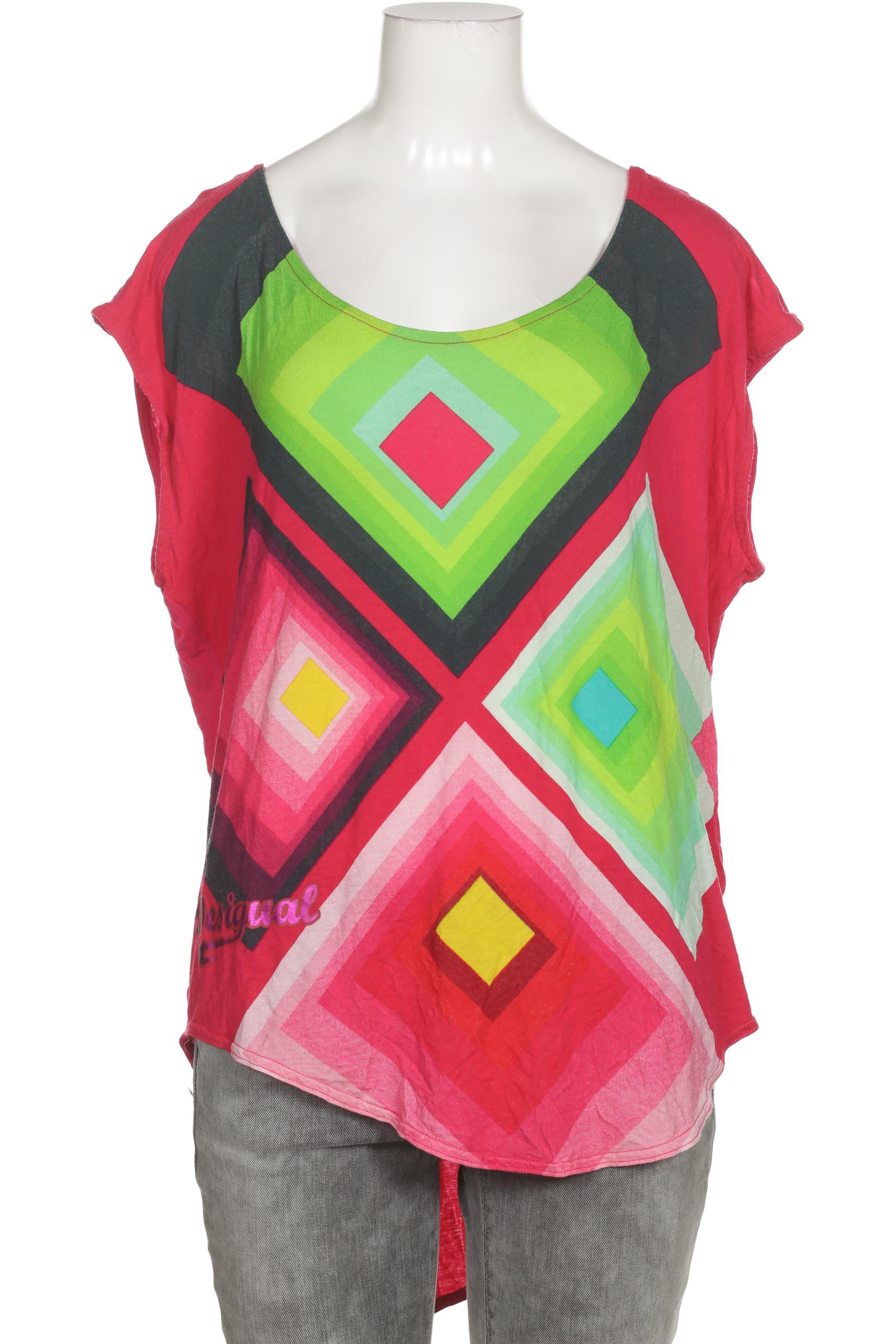 

Desigual Damen Bluse, pink, Gr.