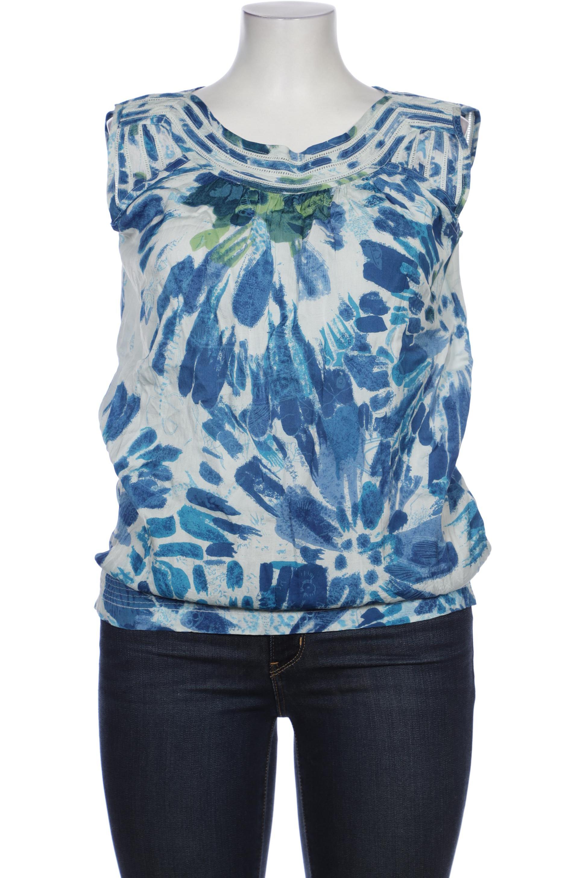 

Desigual Damen Bluse, blau, Gr. 42