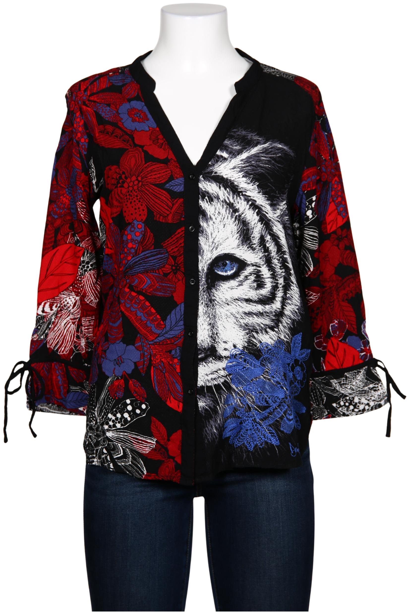 

Desigual Damen Bluse, schwarz, Gr. 42