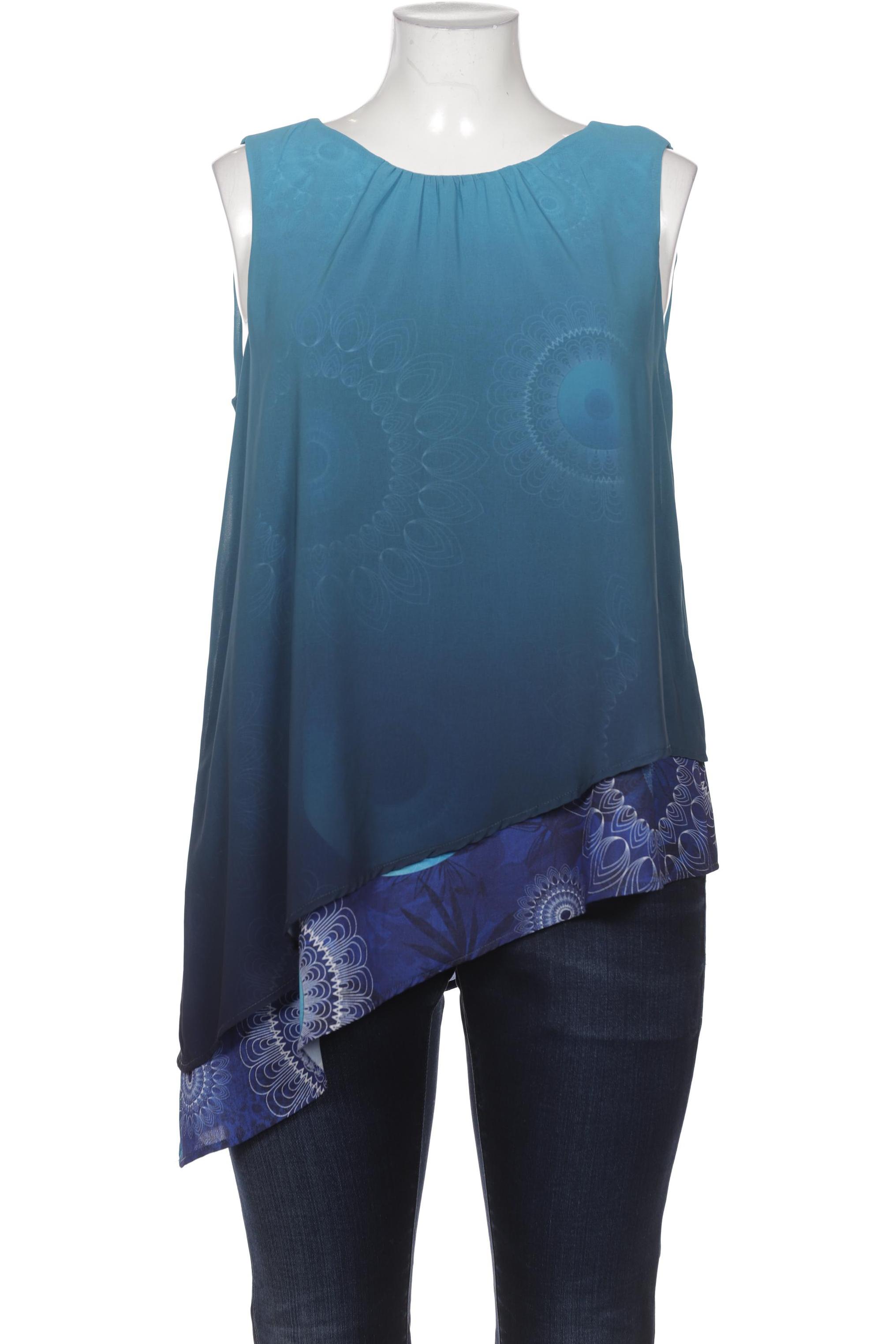 

Desigual Damen Bluse, marineblau, Gr. 44